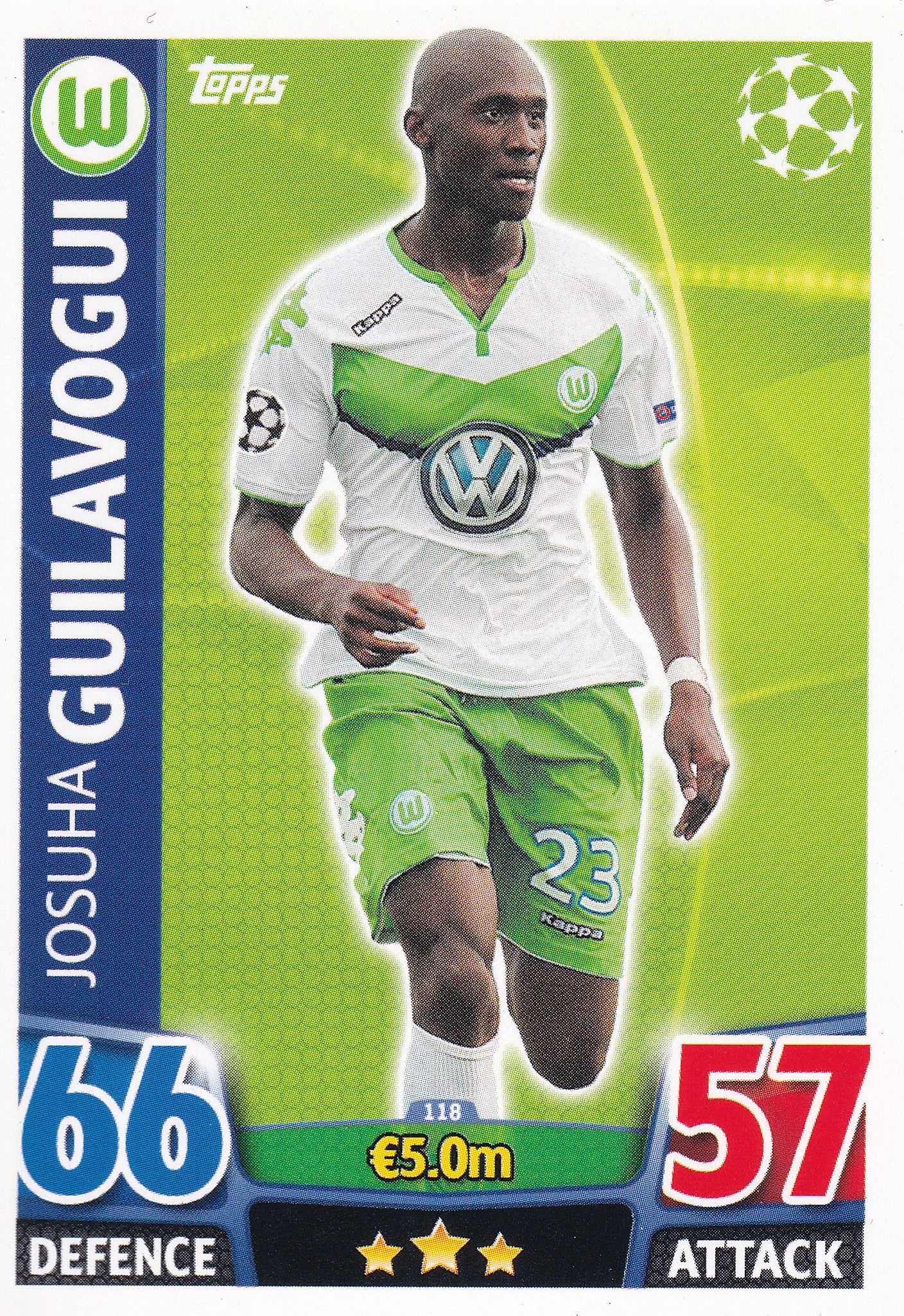 118. JOSHUA GUILAVOGUI - WOLFSBURG