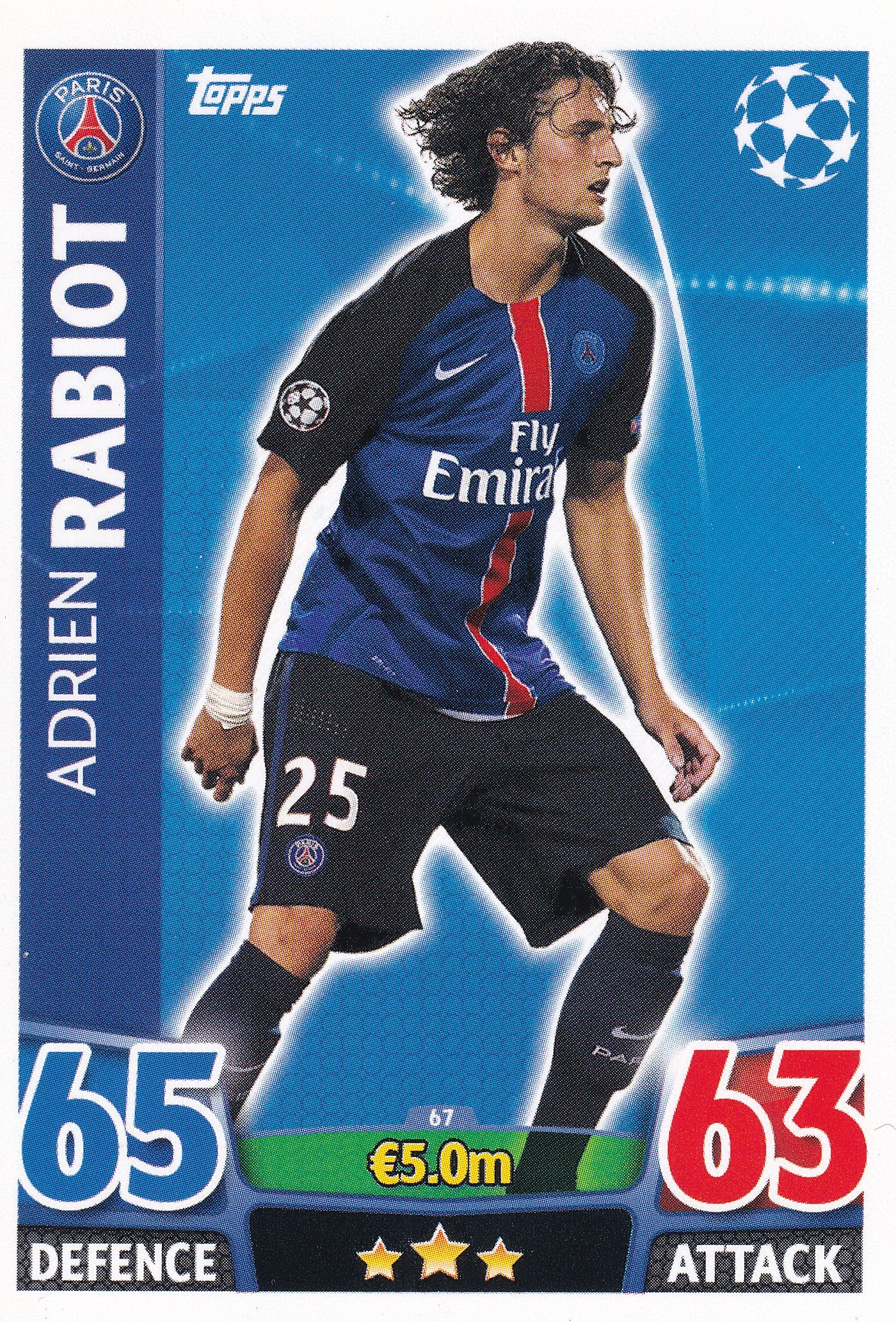 067. ADRIEN RABIOT - PARIS SAINT-GERMAIN