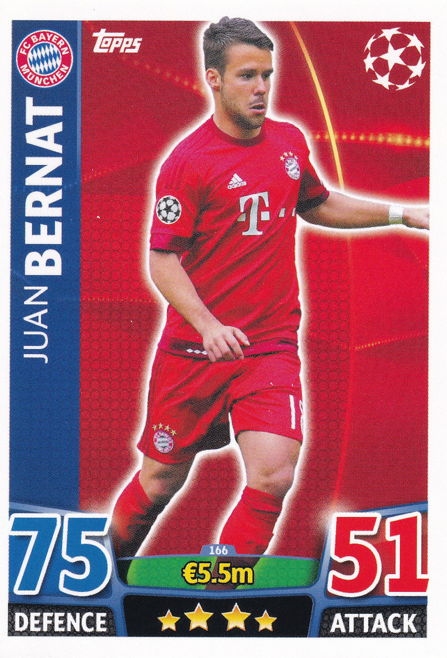 166. JUAN BERNAT - FC BAYERN MUNCHEN
