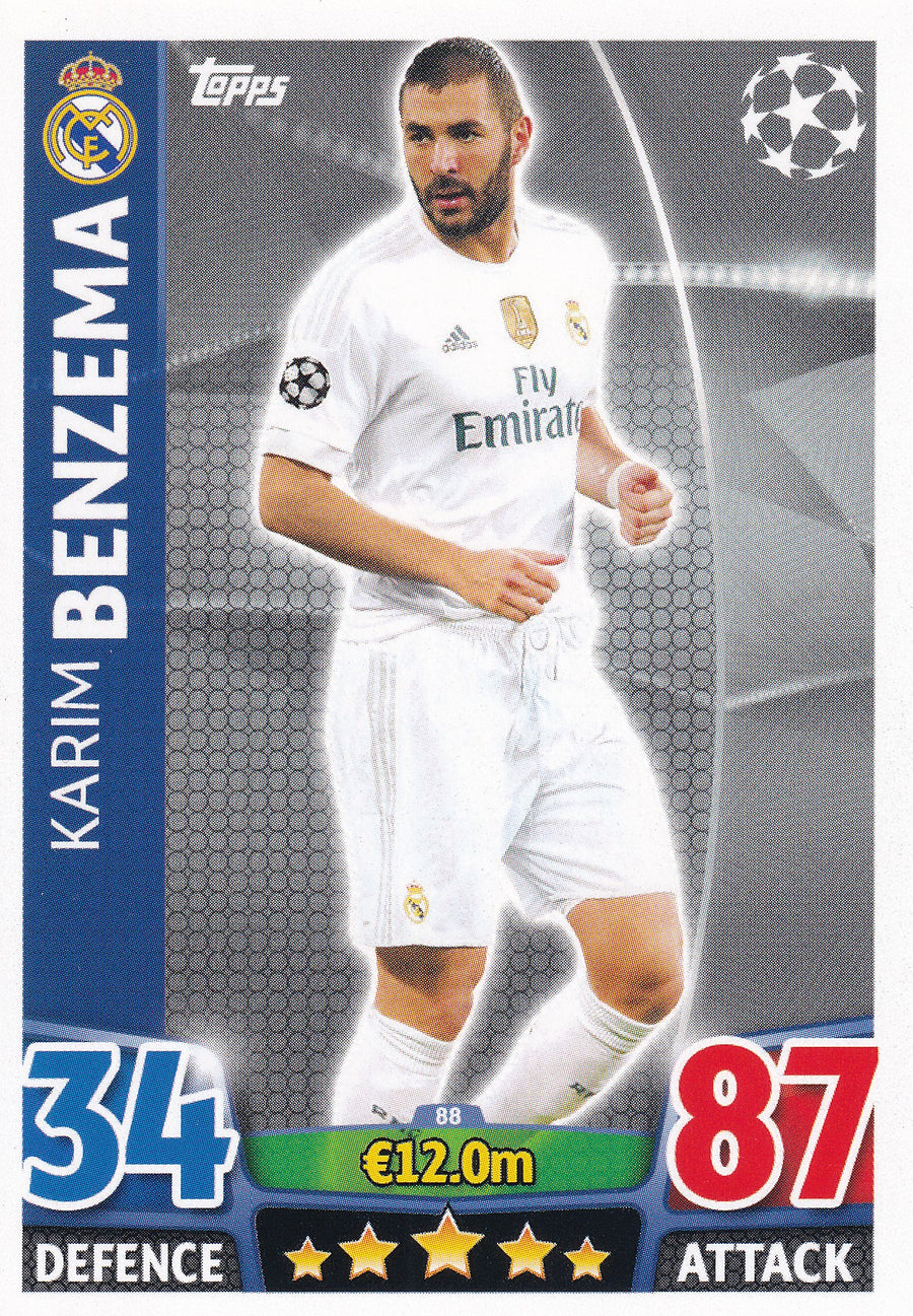 088. KARIM BENZEMA - REAL MADRID C.F.