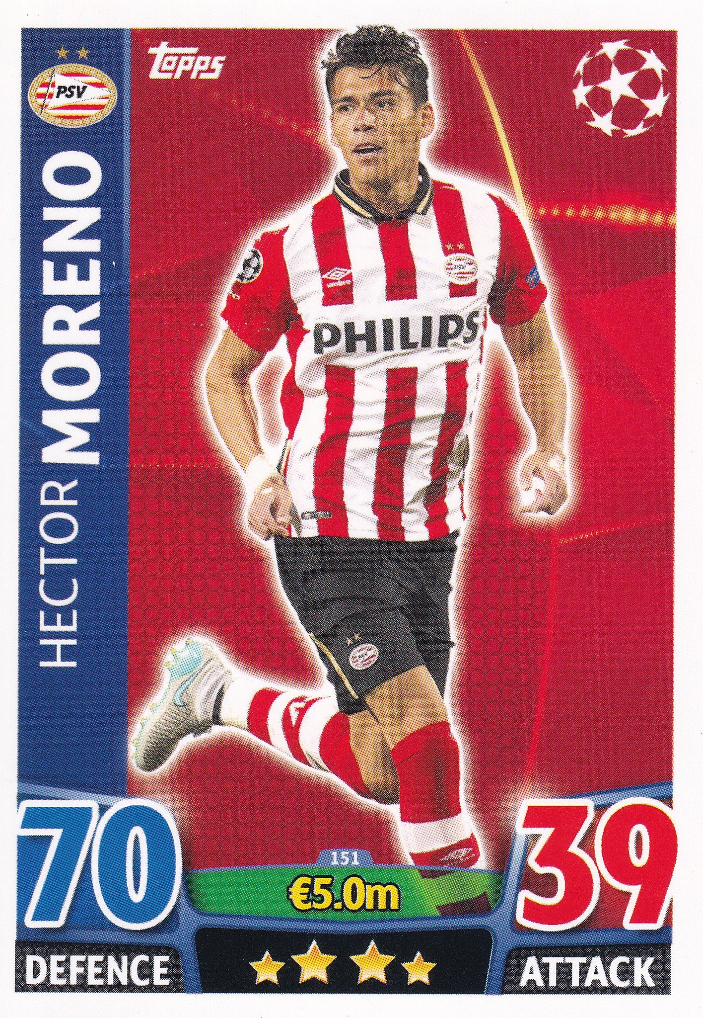 151. HECTOR MORENO - PSV EINDHOVEN