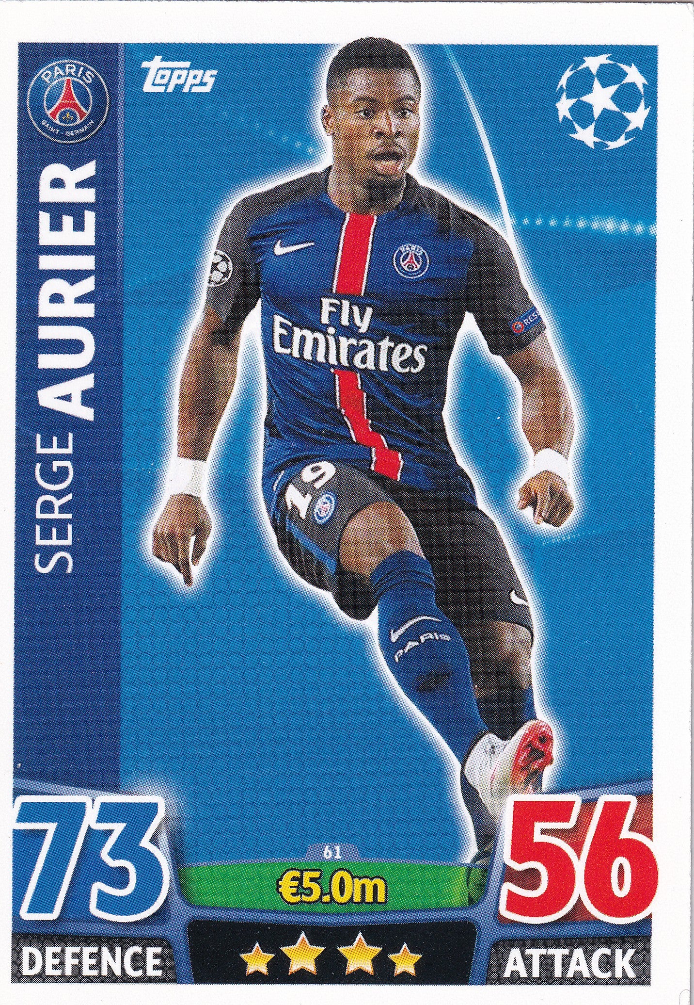 061. SERGE AURIER - PARIS SAINT-GERMAIN