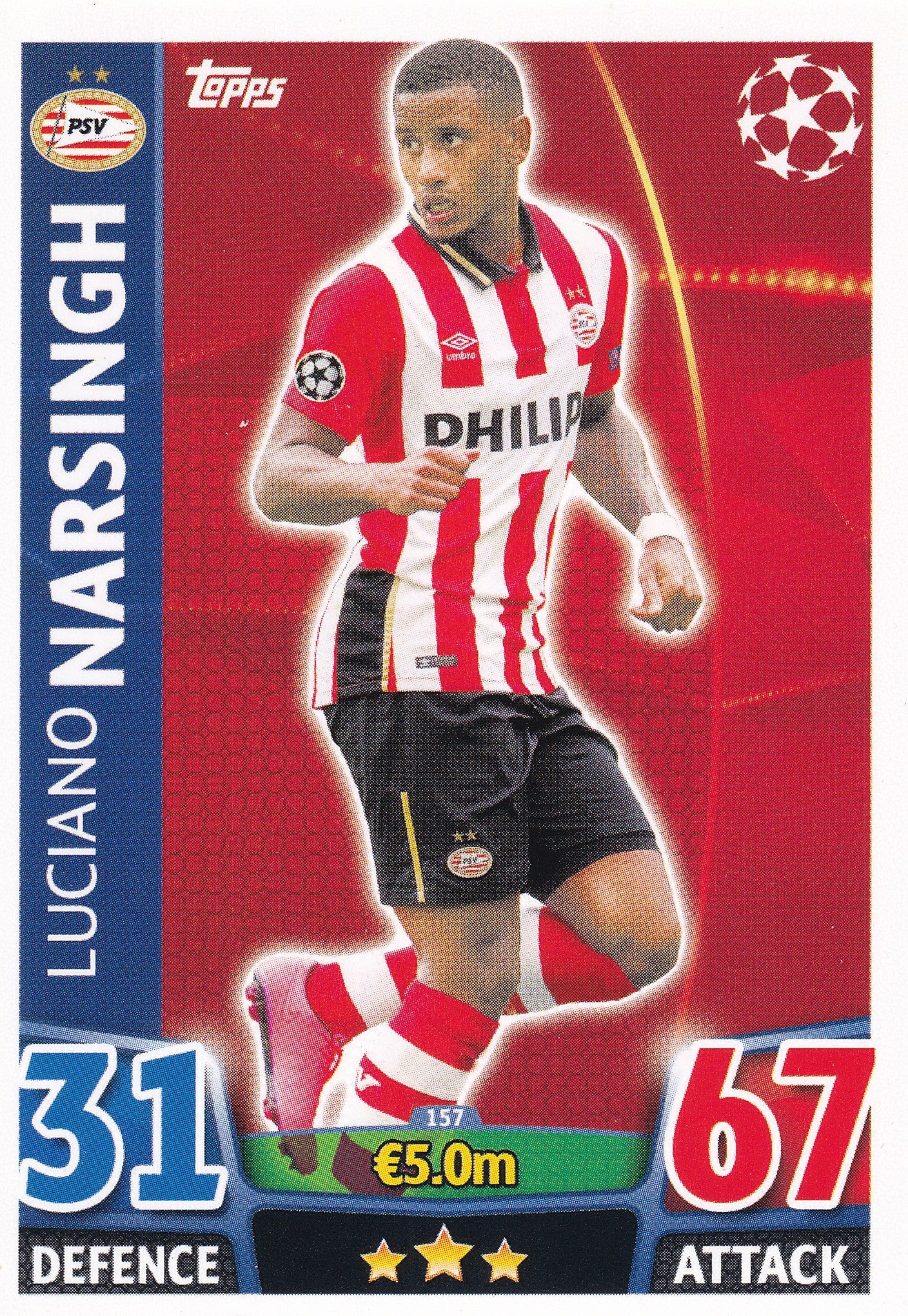 157. LUCIANO NARSINGH - PSV EINDHOVEN