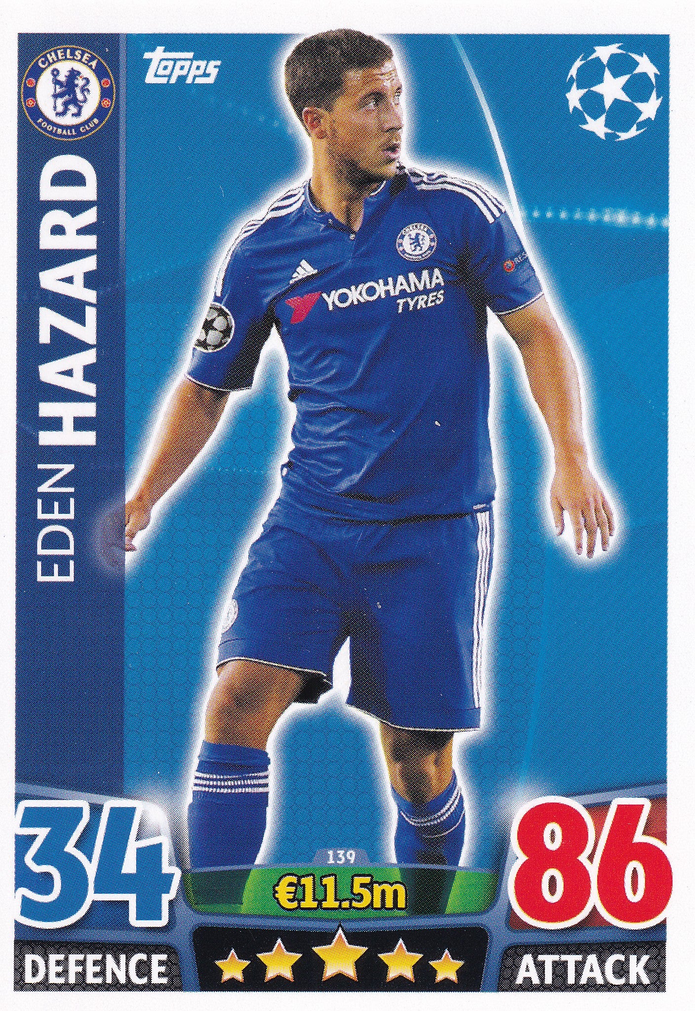 139. EDEN HAZARD - CHELSEA