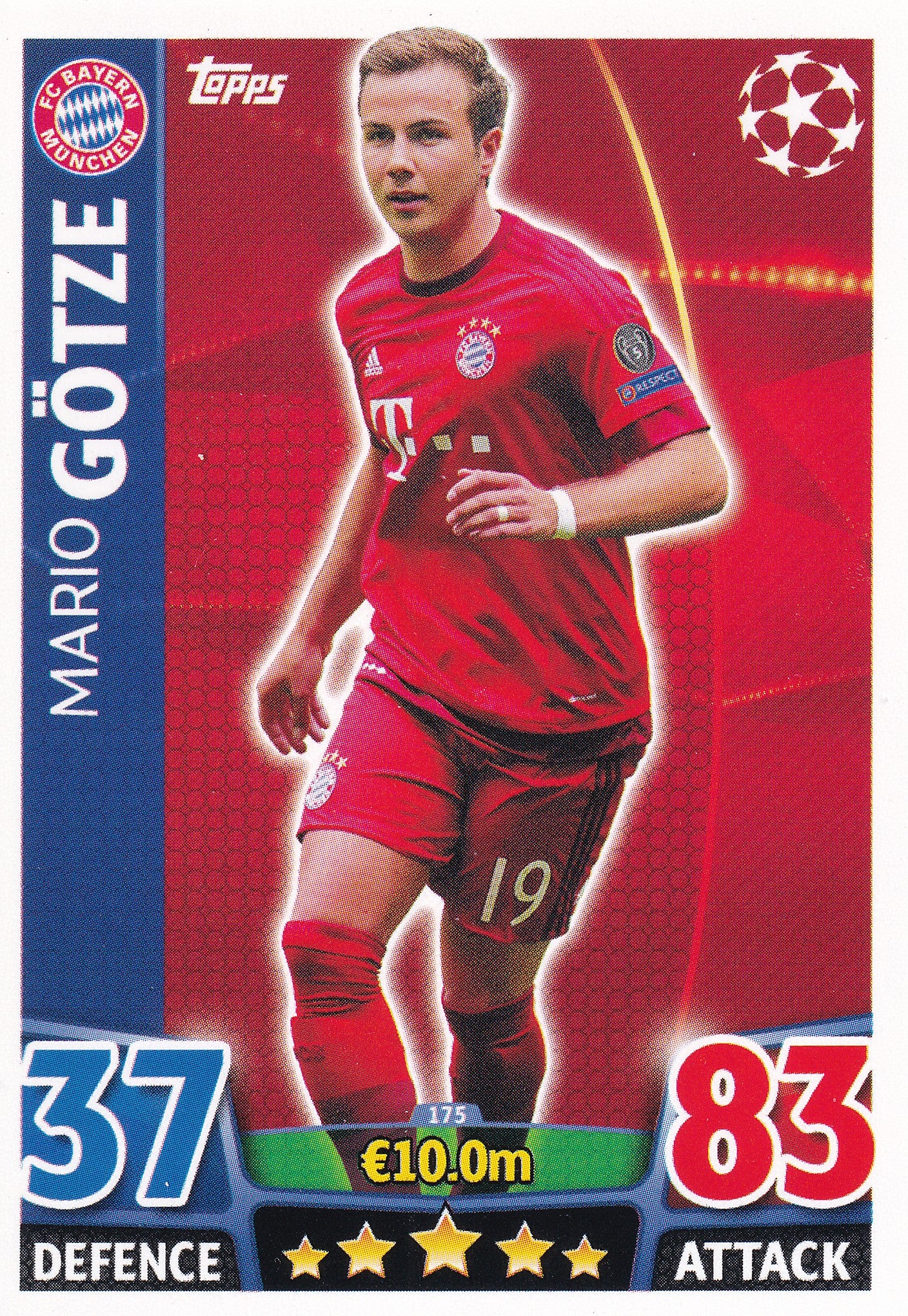 175. MARIO GÖTZE - FC BAYERN MUNCHEN