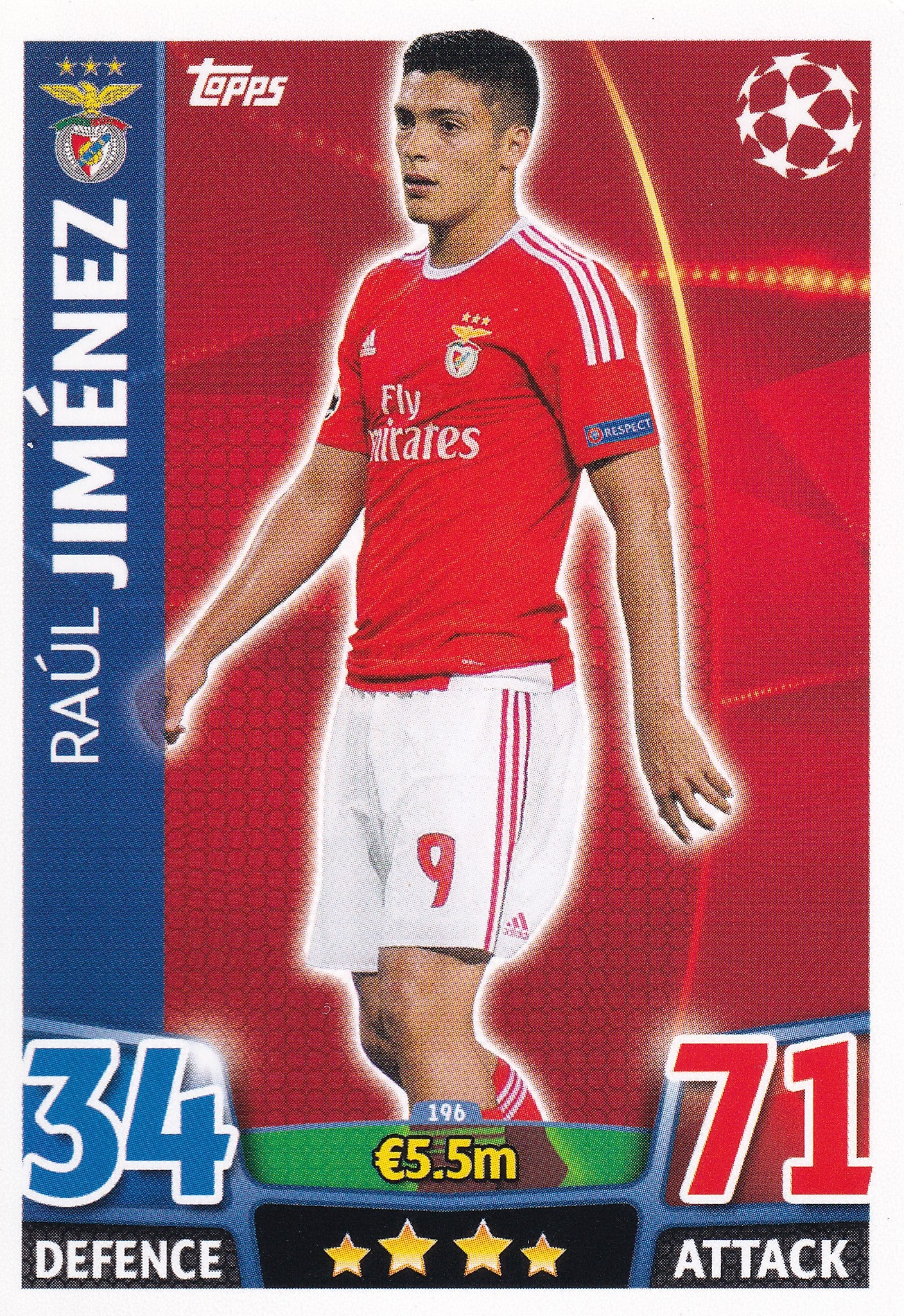 196. RAUL JIMENEZ - SL BENFICA