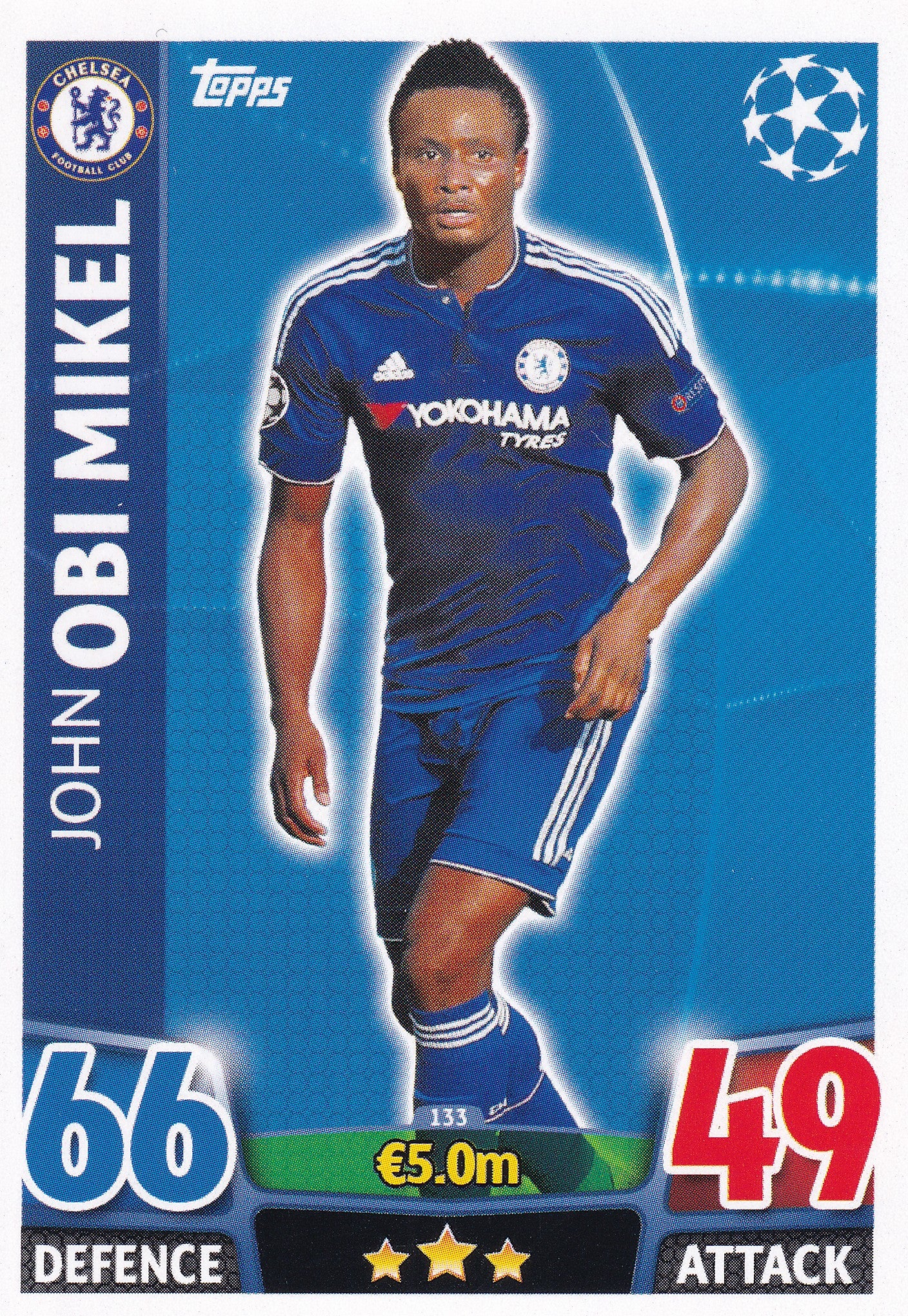 133. JOHN OBI MIKEL - CHELSEA