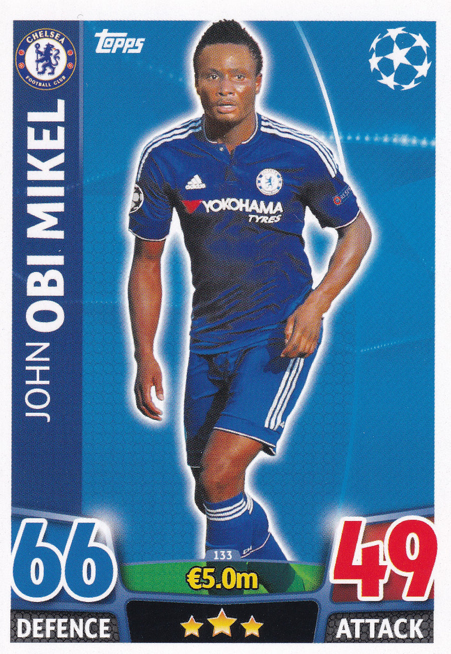133. JOHN OBI MIKEL - CHELSEA