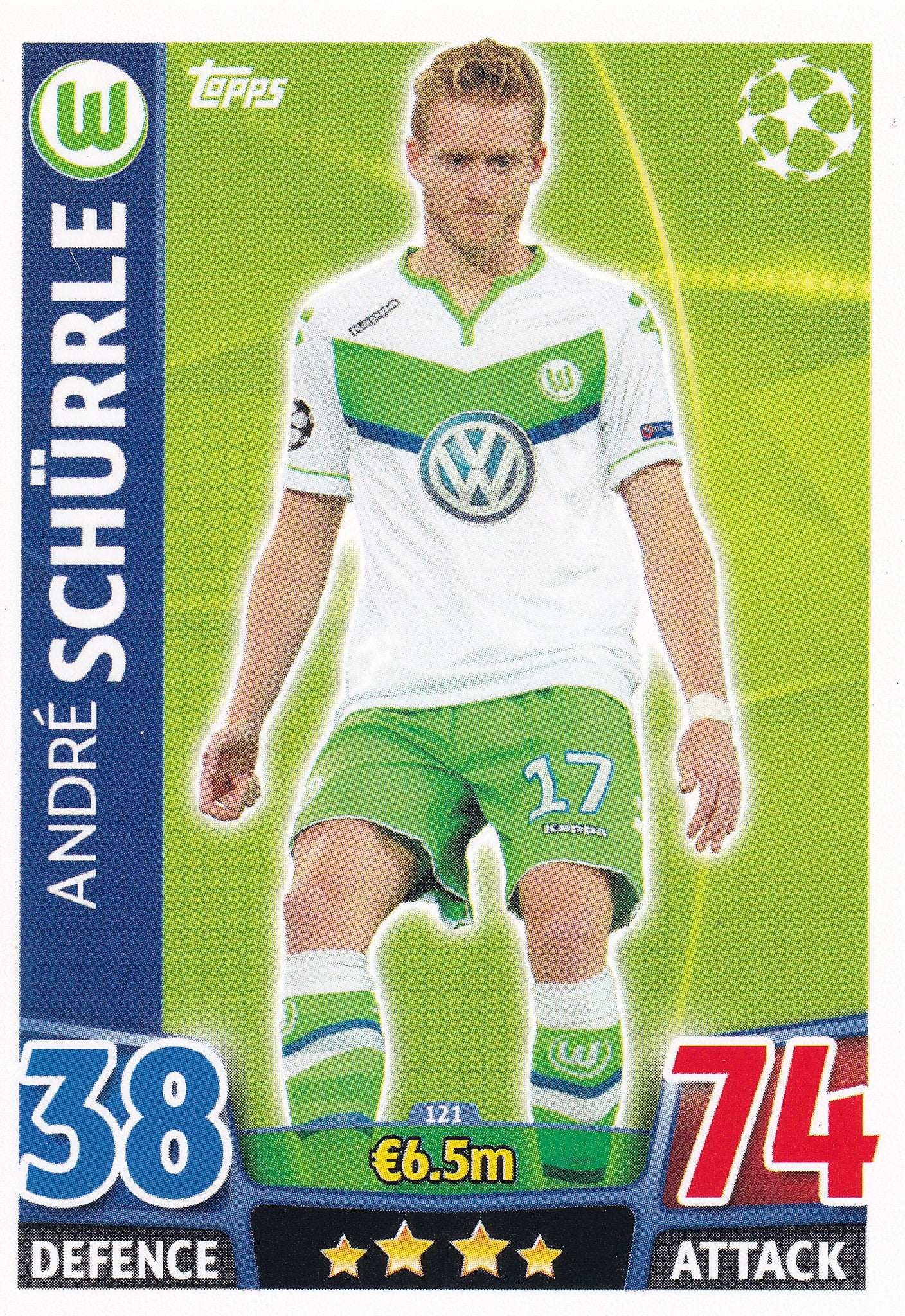 121. ANDRE SCHURRLE - WOLFSBURG