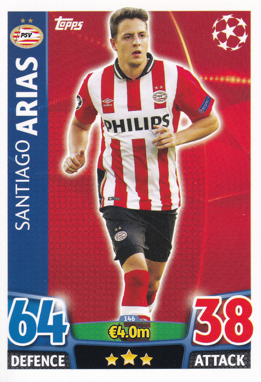 146. SANTIAGO ARIAS - PSV EINDHOVEN