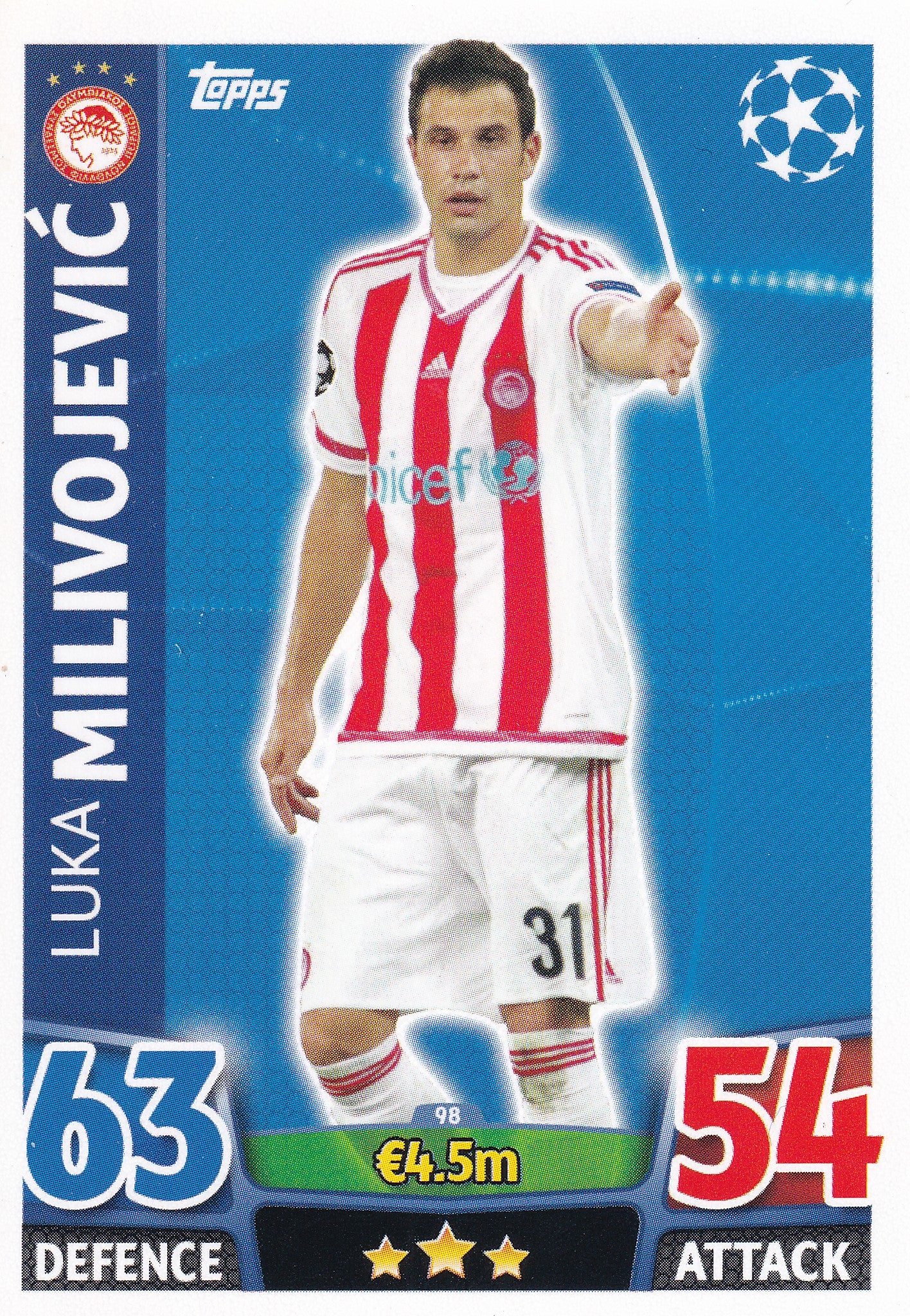 098. LUKA MILIVOJEVIC - OLYMPIACOS
