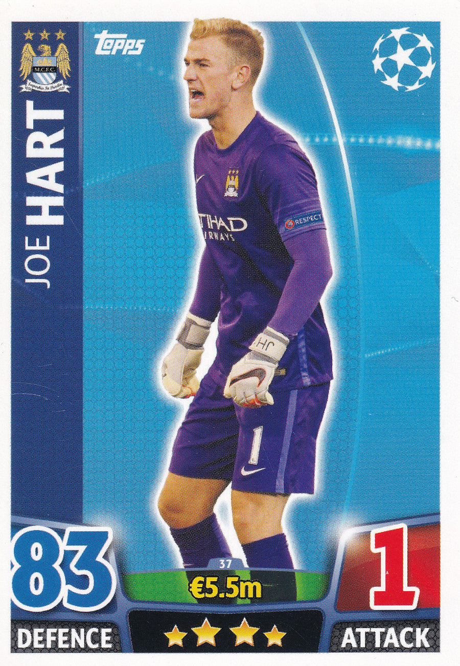 037. JOE HART - MANCHESTER CITY