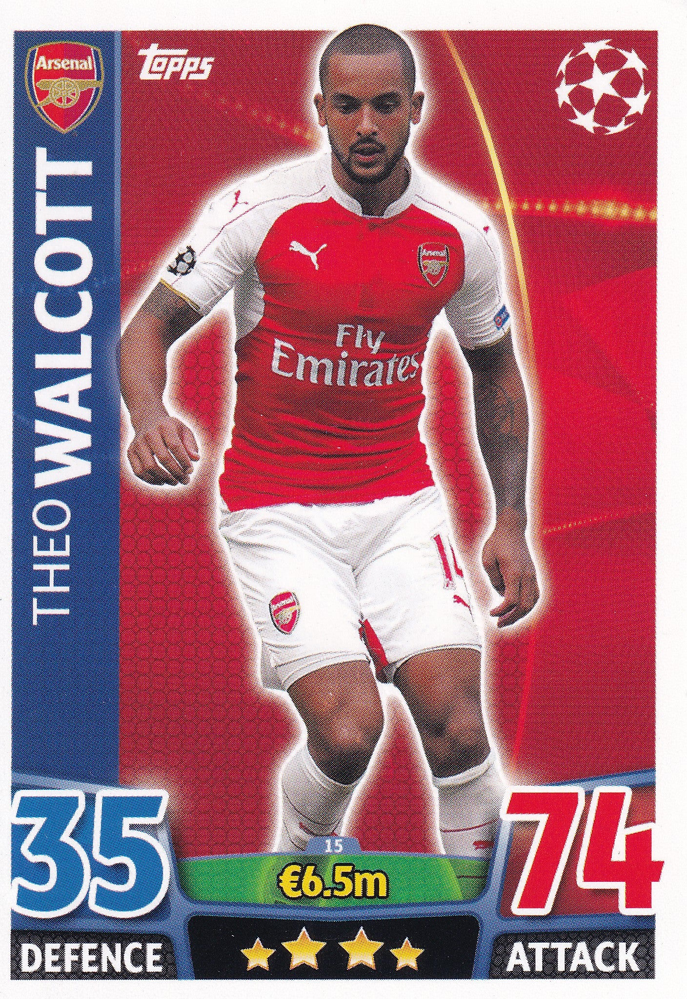 015. THEO WALCOTT - ARSENAL