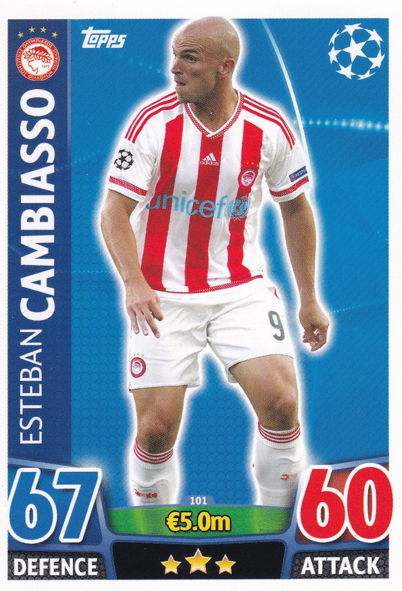 101. ESTEBAN CAMBIASSO - OLYMPIACOS