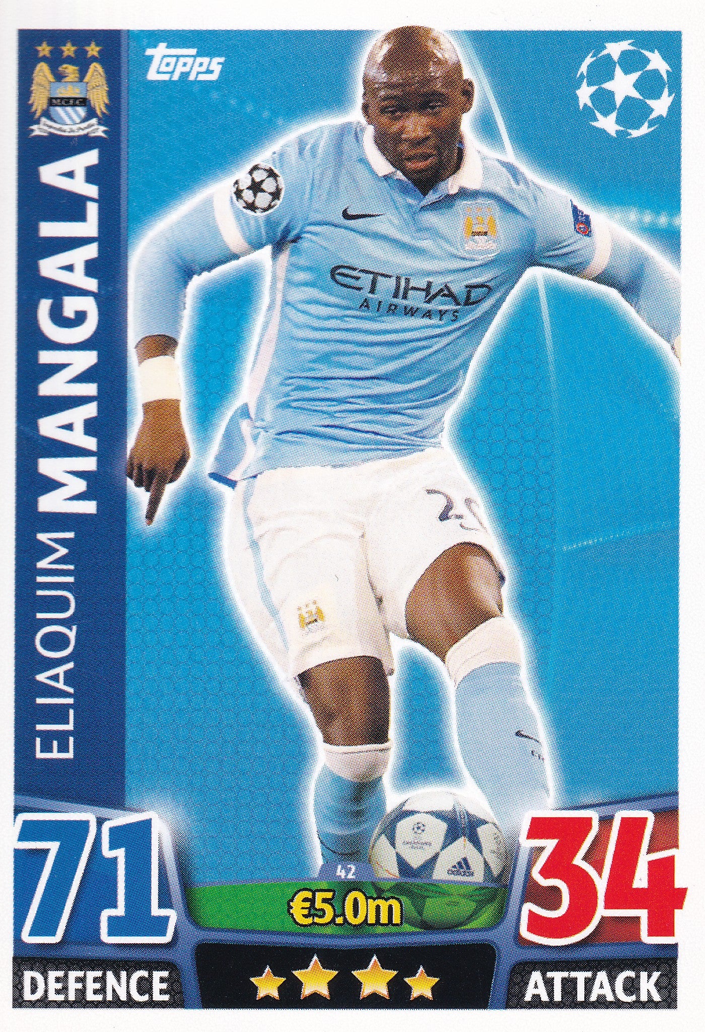 042. ELIAQUIM MANGALA - MANCHESTER CITY