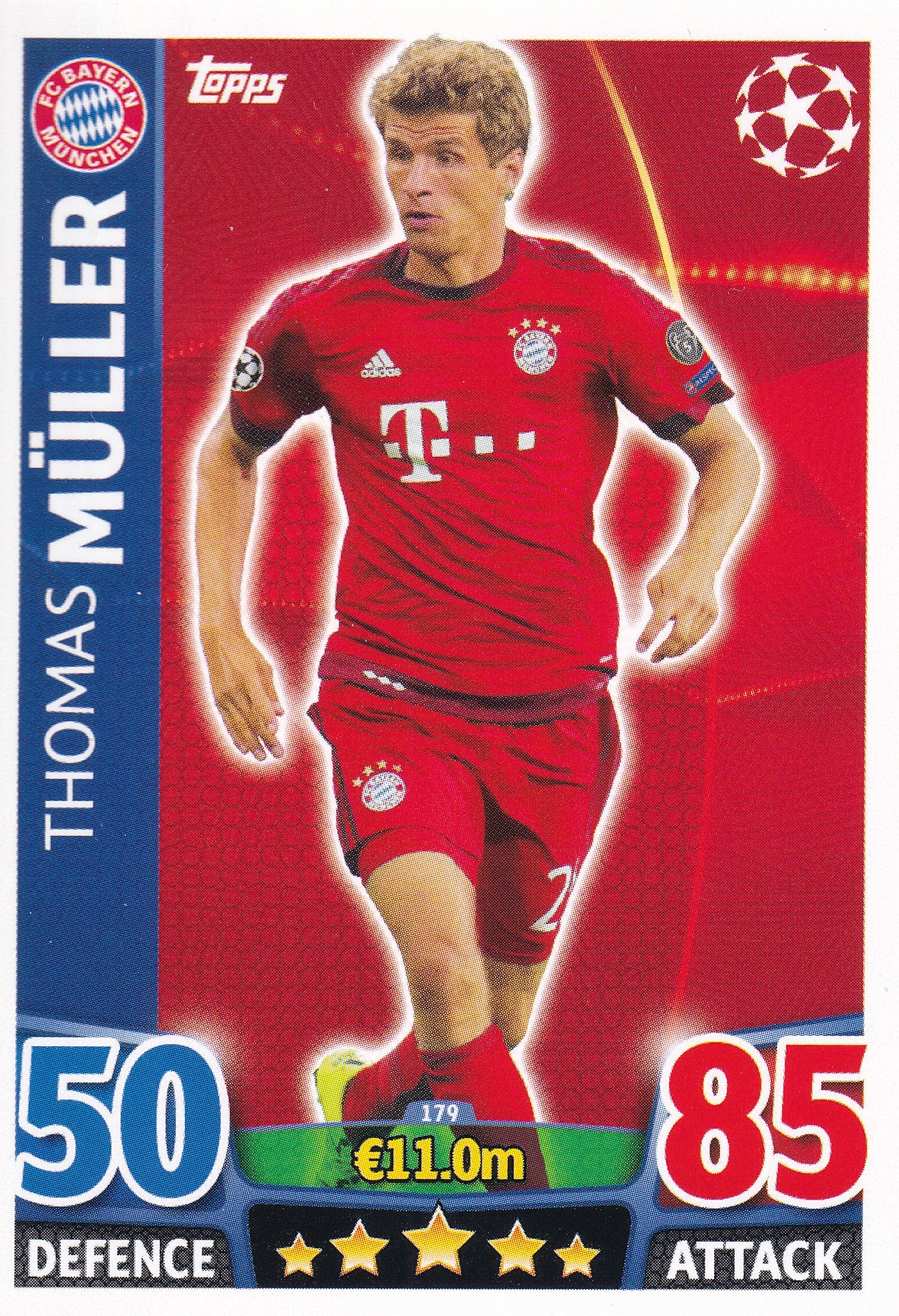 179. THOMAS MÜLLER - FC BAYERN MUNCHEN