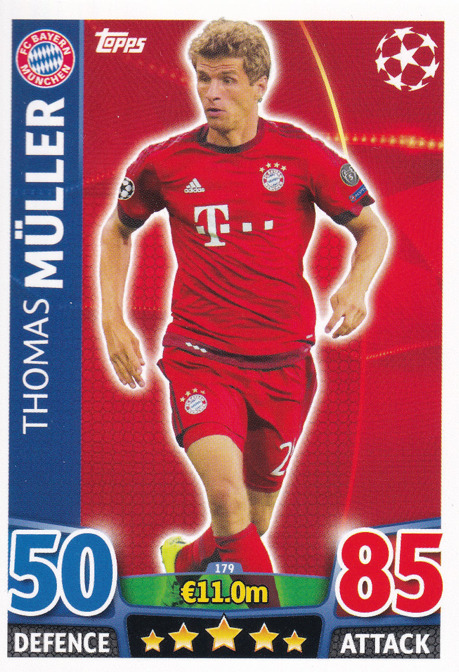 179. THOMAS MÜLLER - FC BAYERN MUNCHEN
