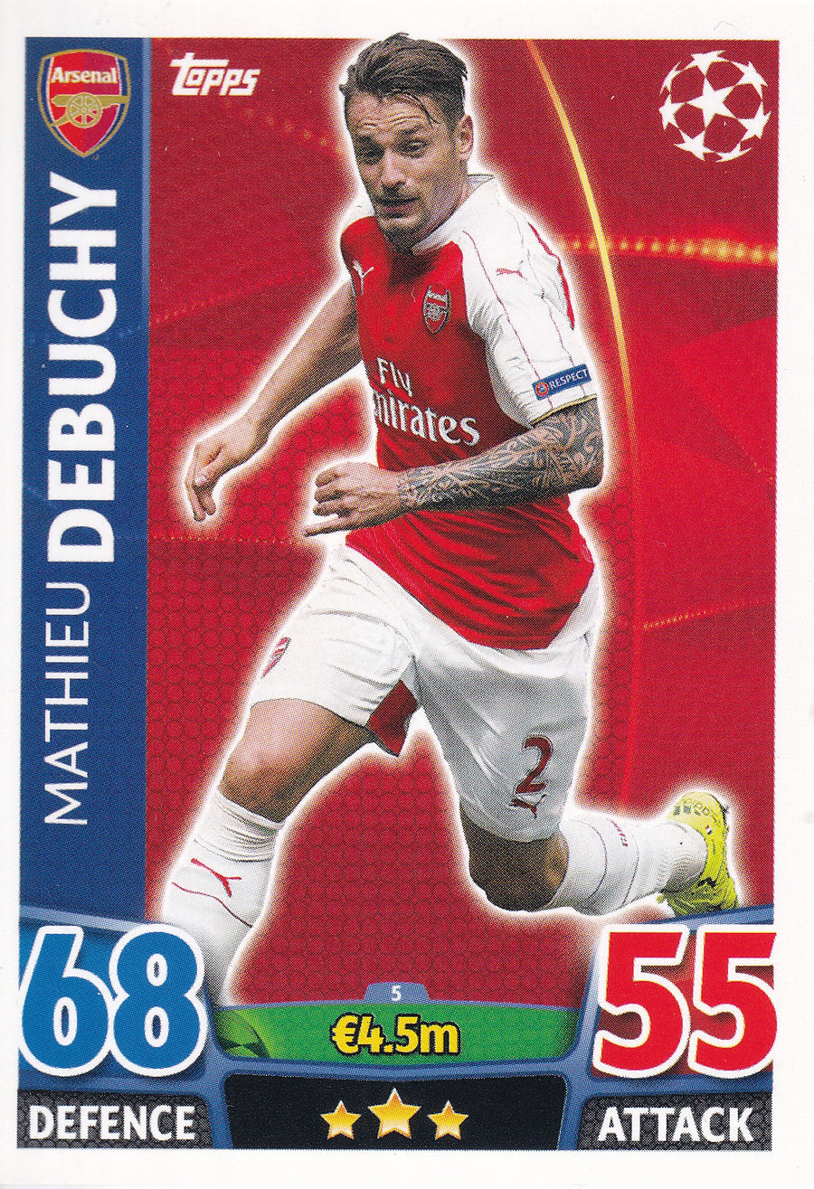 005. MATHIEU DEBUCHY - ARSENAL