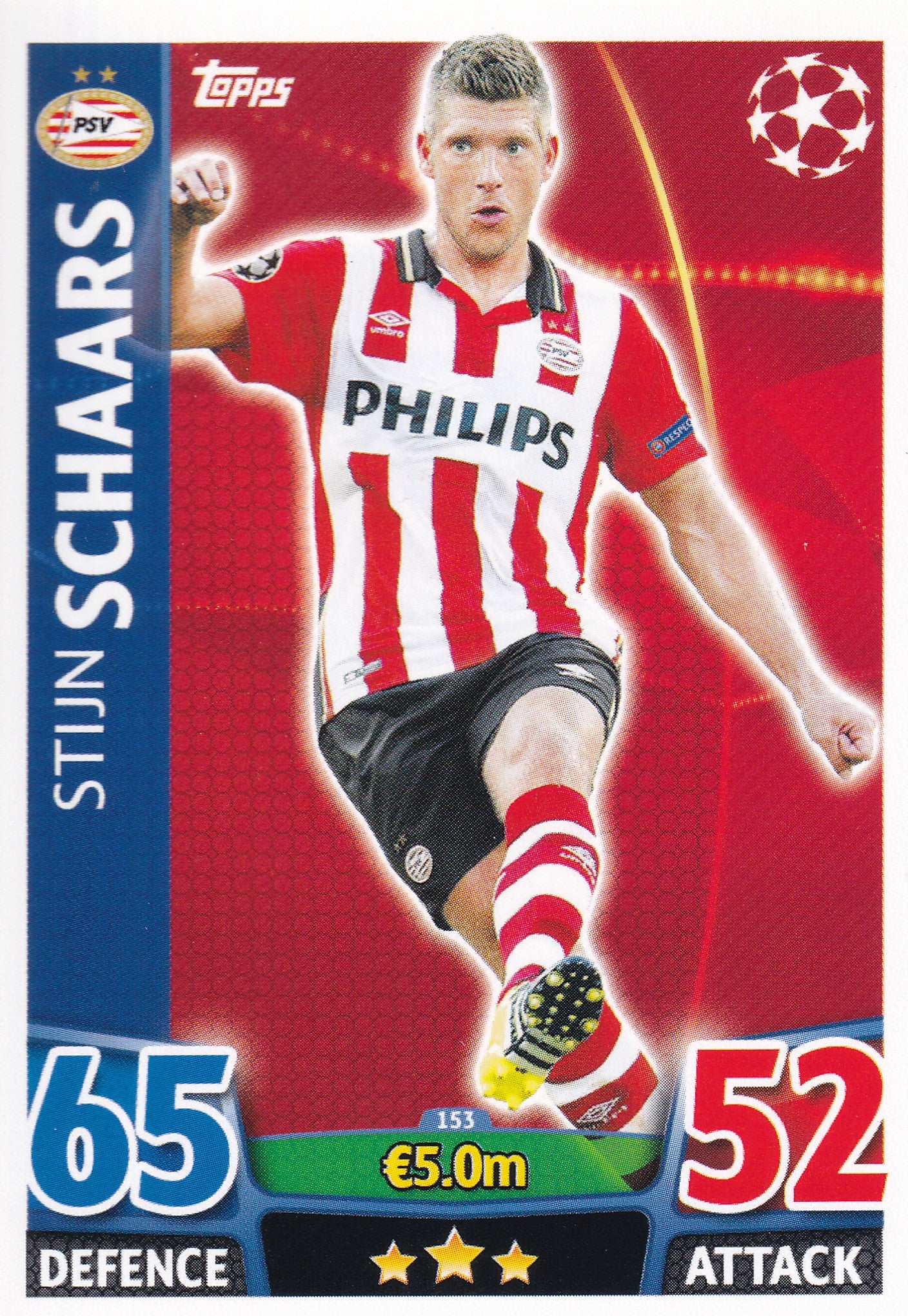 153. STIJN SCHAARS - PSV EINDHOVEN