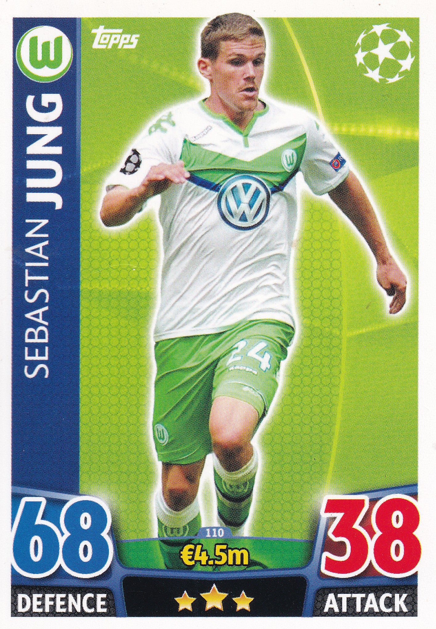 110. SEBASTIAN JUNG - WOLFSBURG
