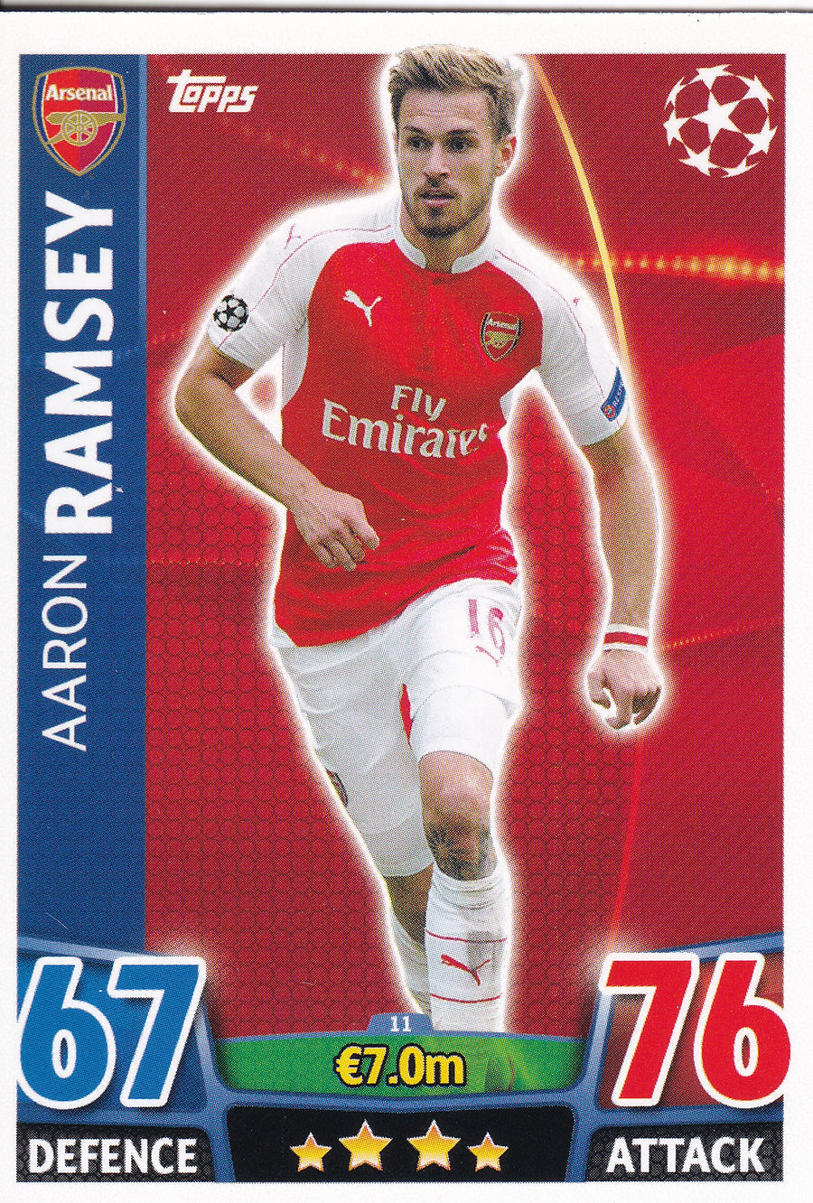 011. AARON RAMSEY - ARSENAL