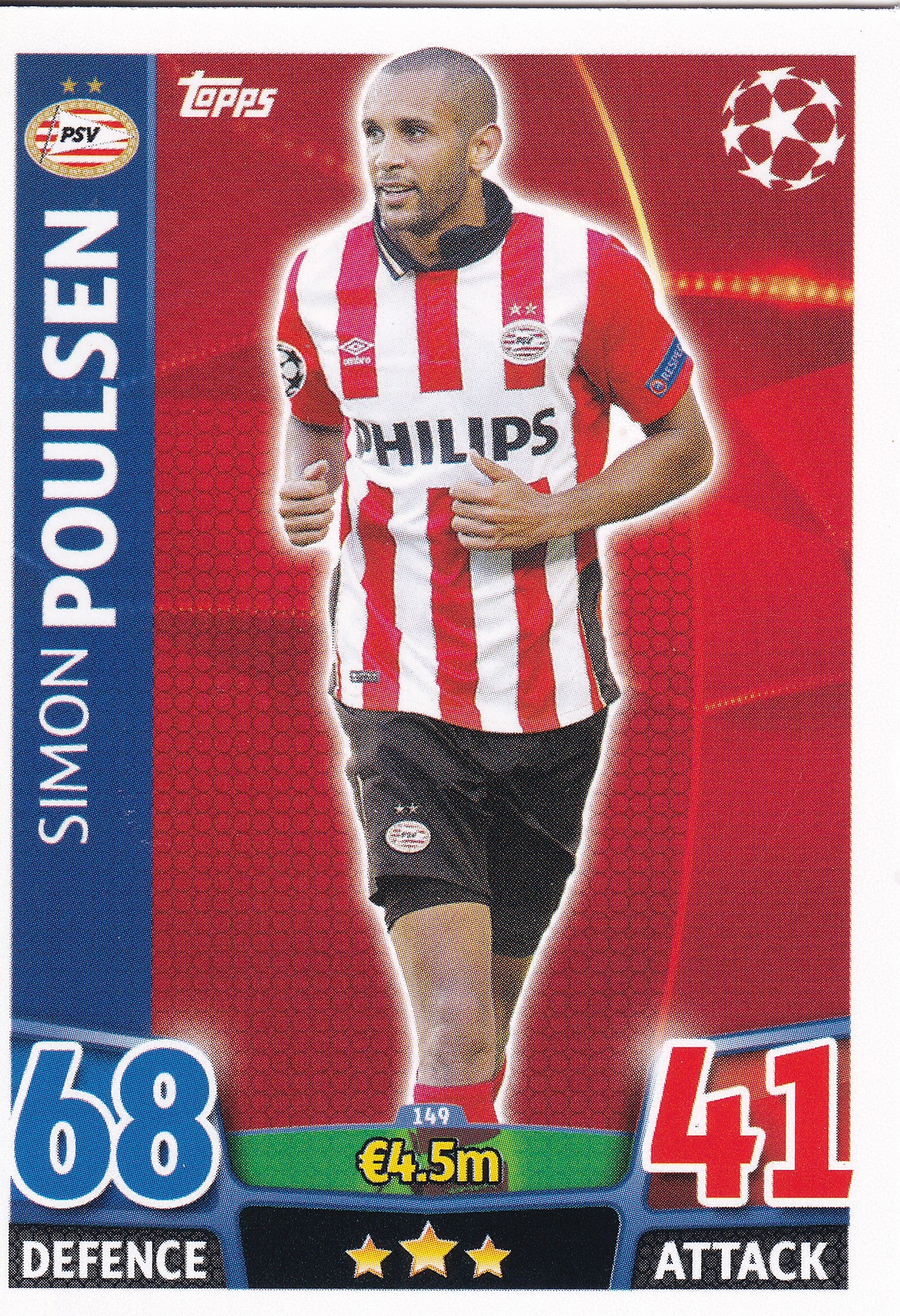 149. SIMON POULSEN - PSV EINDHOVEN