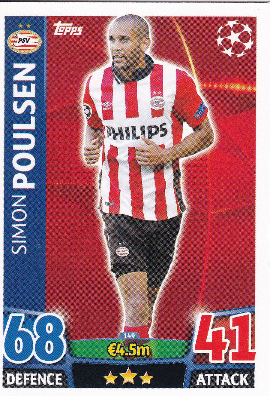 149. SIMON POULSEN - PSV EINDHOVEN