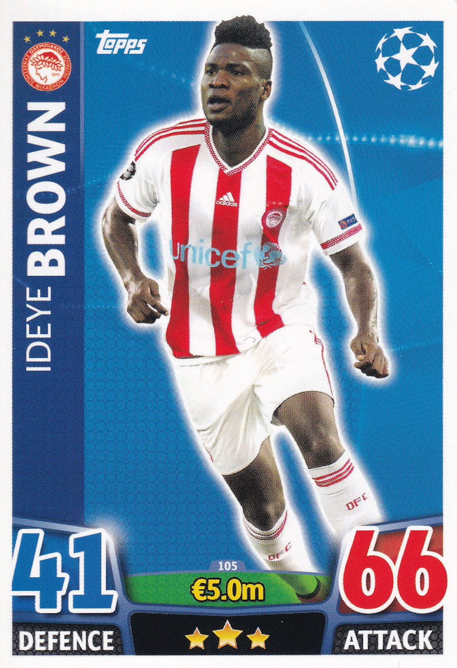 105. IDEYE BROWN - OLYMPIACOS