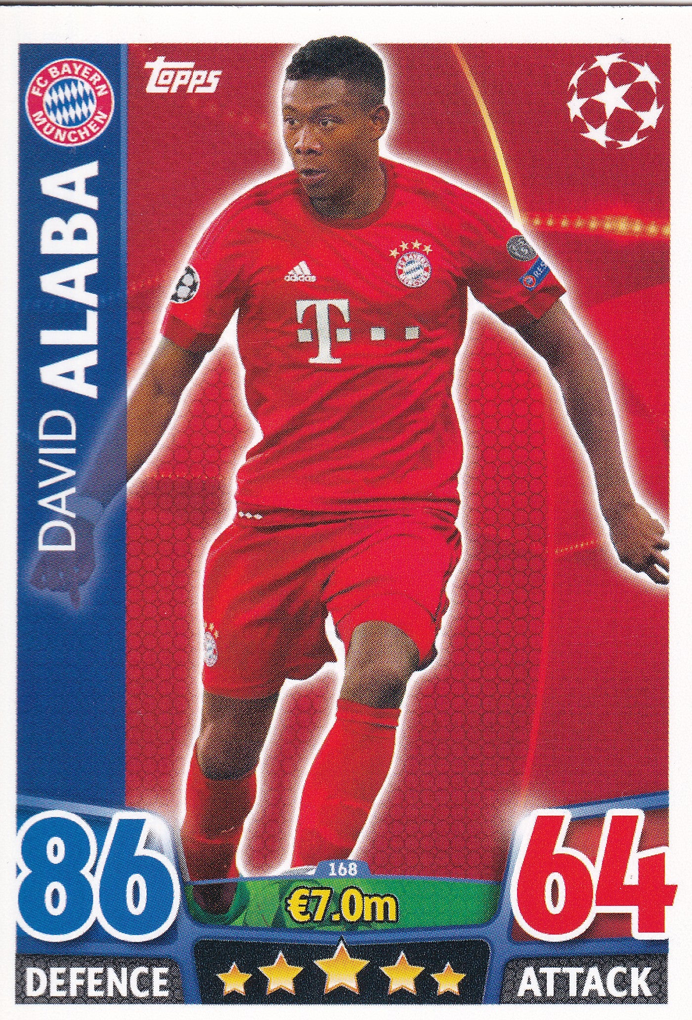 168. DAVID ALABA - FC BAYERN MUNCHEN