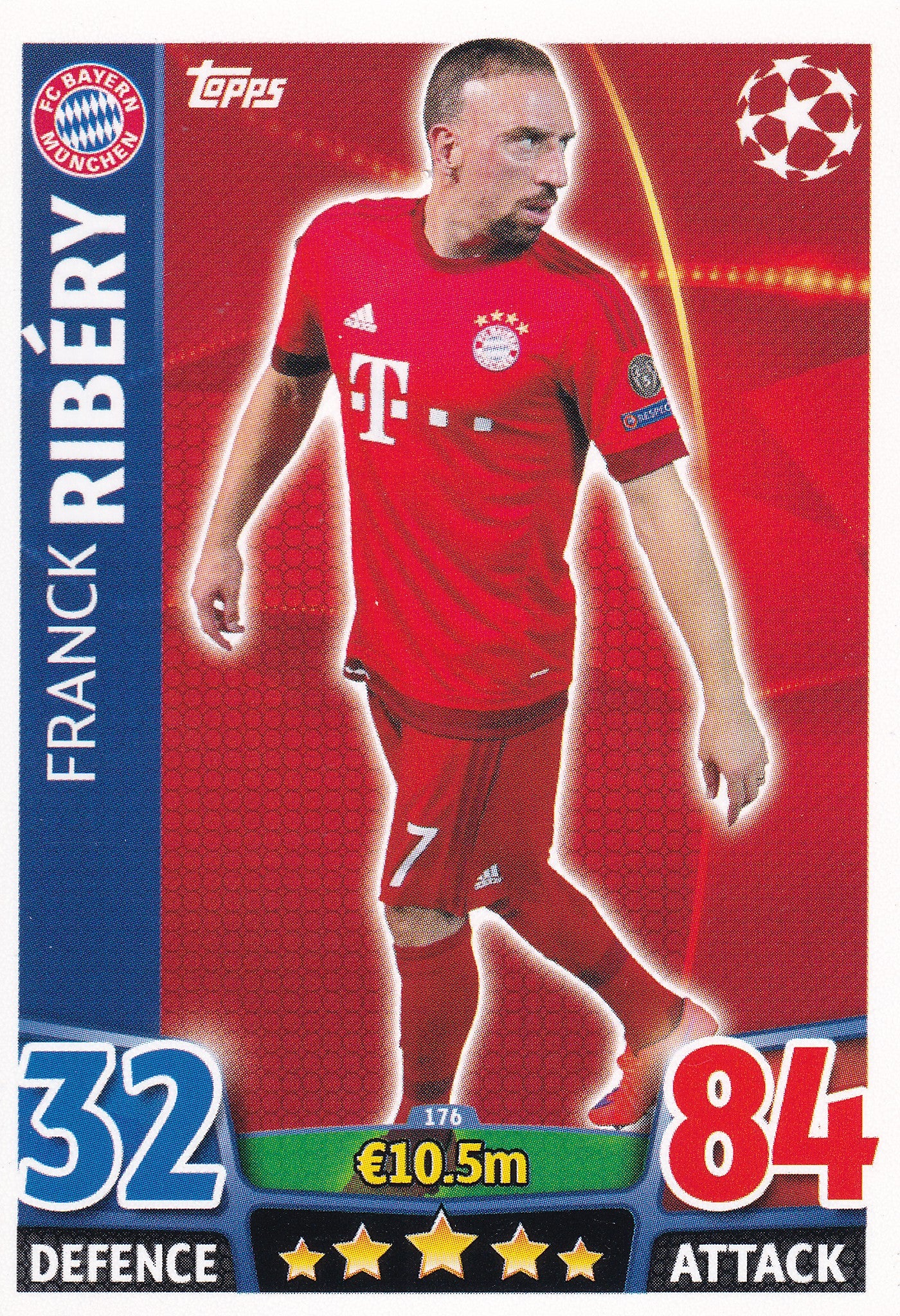 176. FRANCK RIBERY - FC BAYERN MUNCHEN