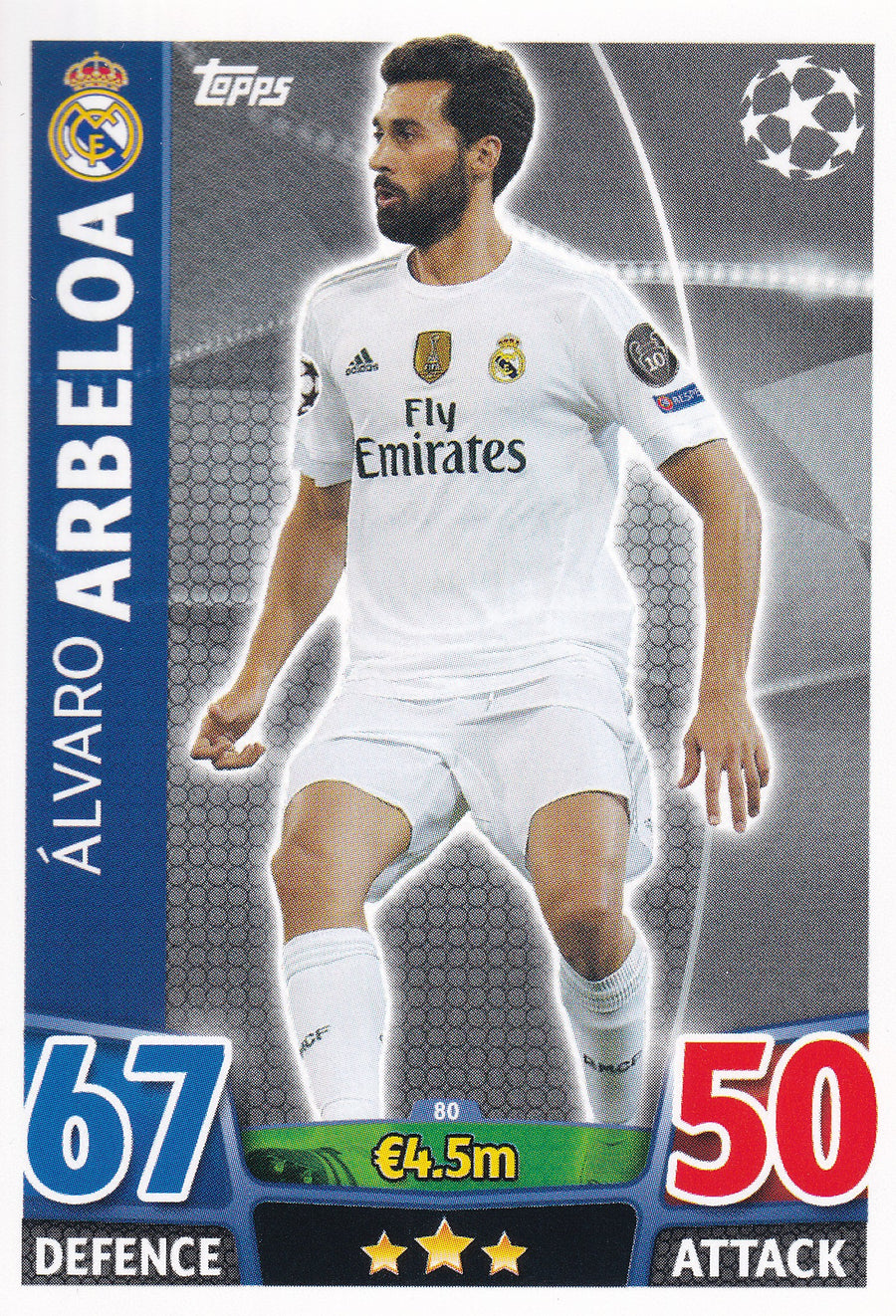080. ALVARO ARBEOLA - REAL MADRID C.F.