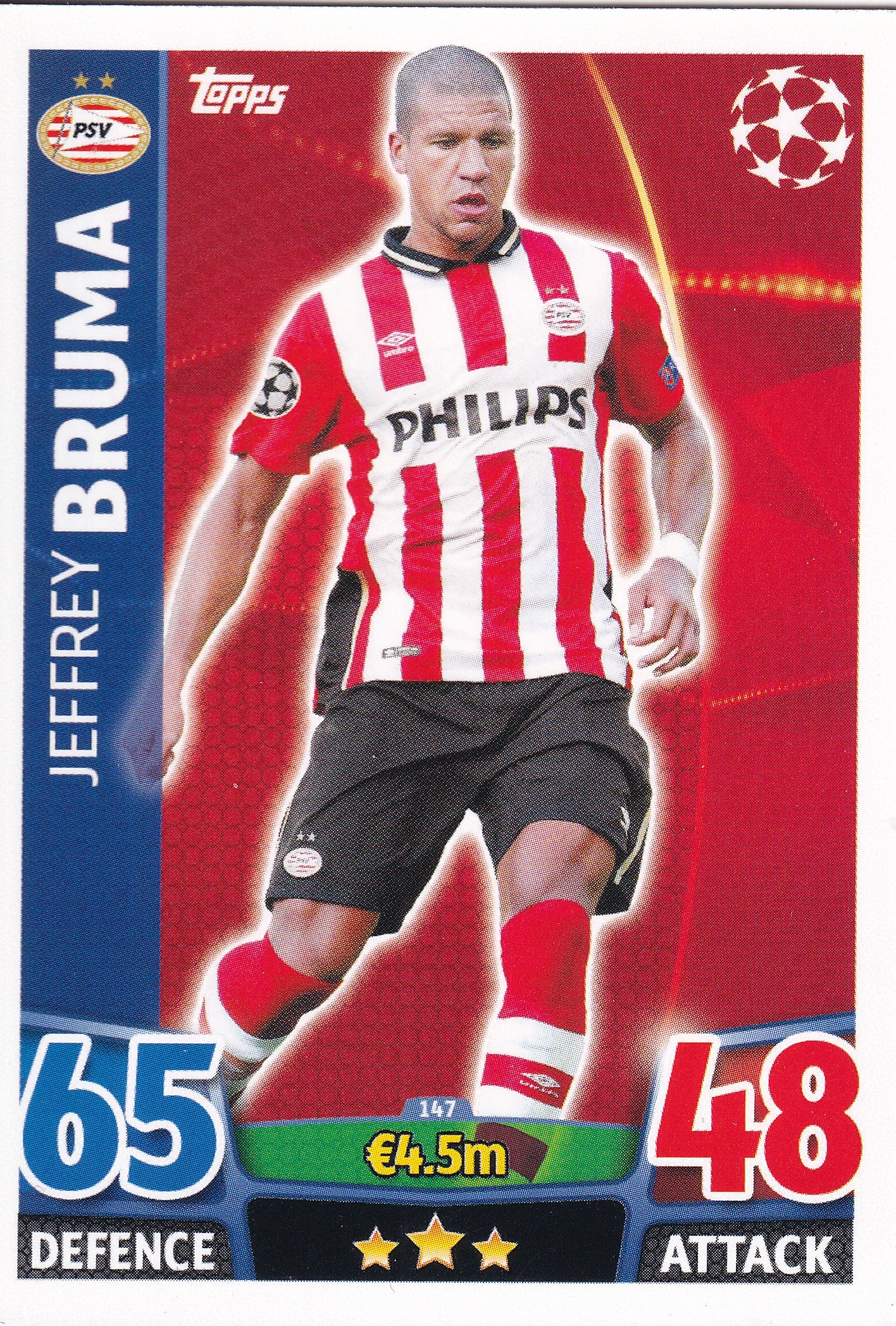 147. JEFFREY BRUMA - PSV EINDHOVEN
