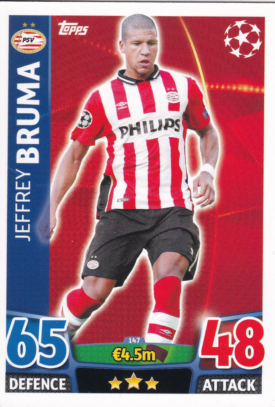 147. JEFFREY BRUMA - PSV EINDHOVEN