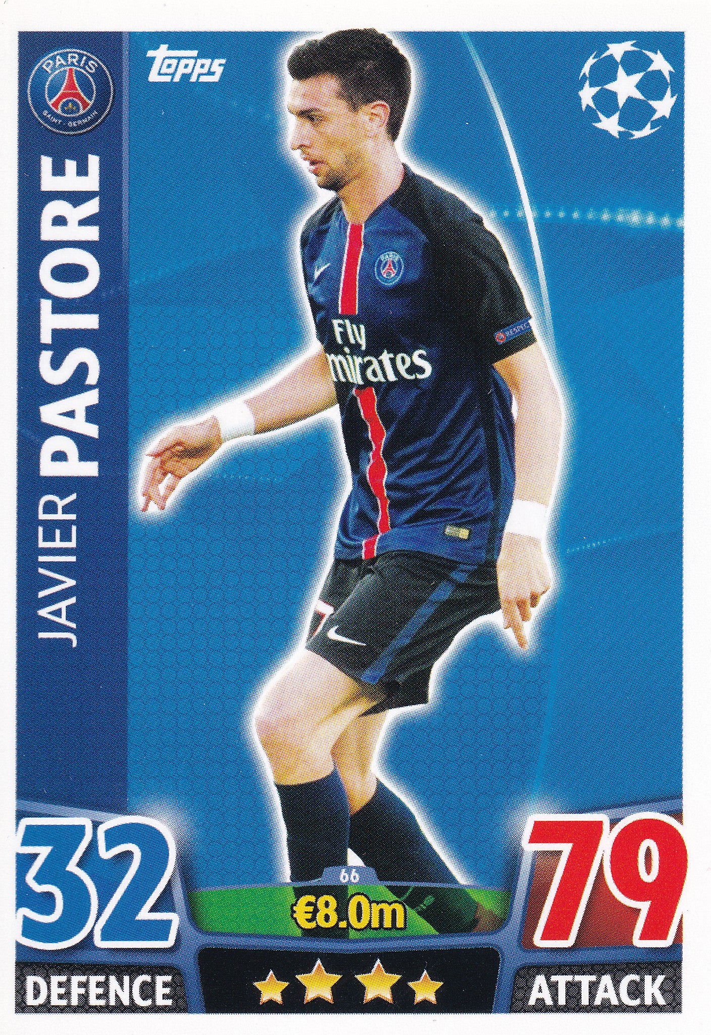 066. JAVIER PASTORE - PARIS SAINT-GERMAIN