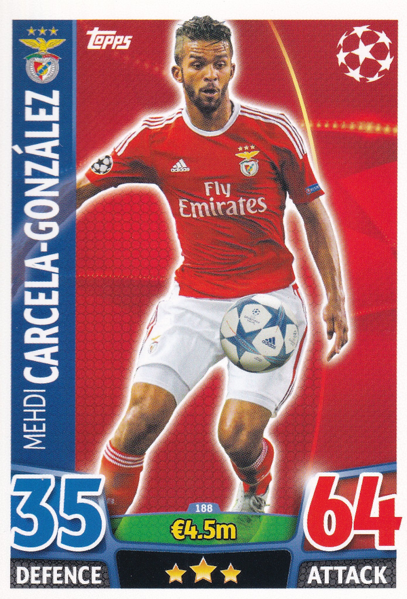 188. MEHDI CARCELA-GONZALEZ - SL BENFICA