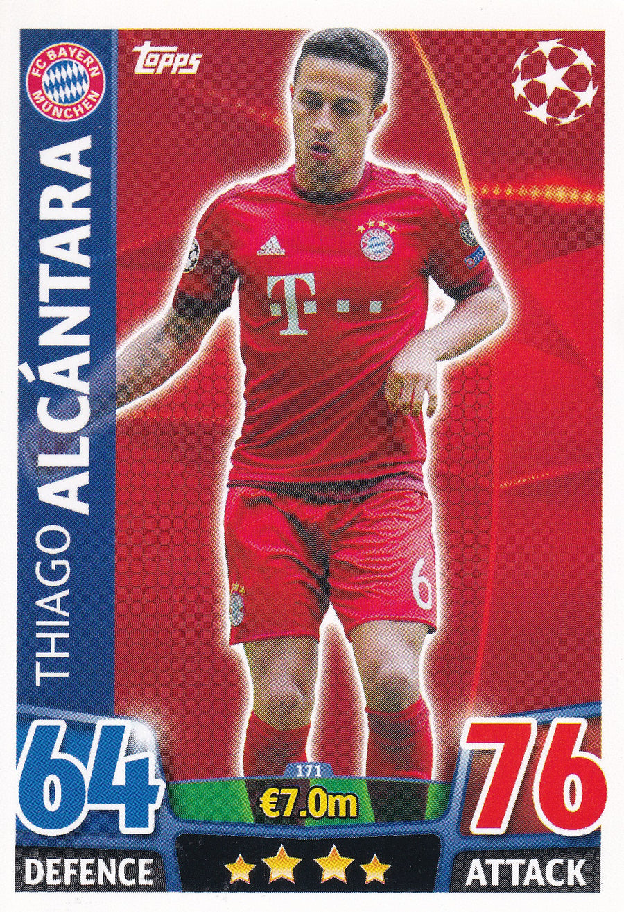 171. THIAGO ALCANTARA - FC BAYERN MUNCHEN
