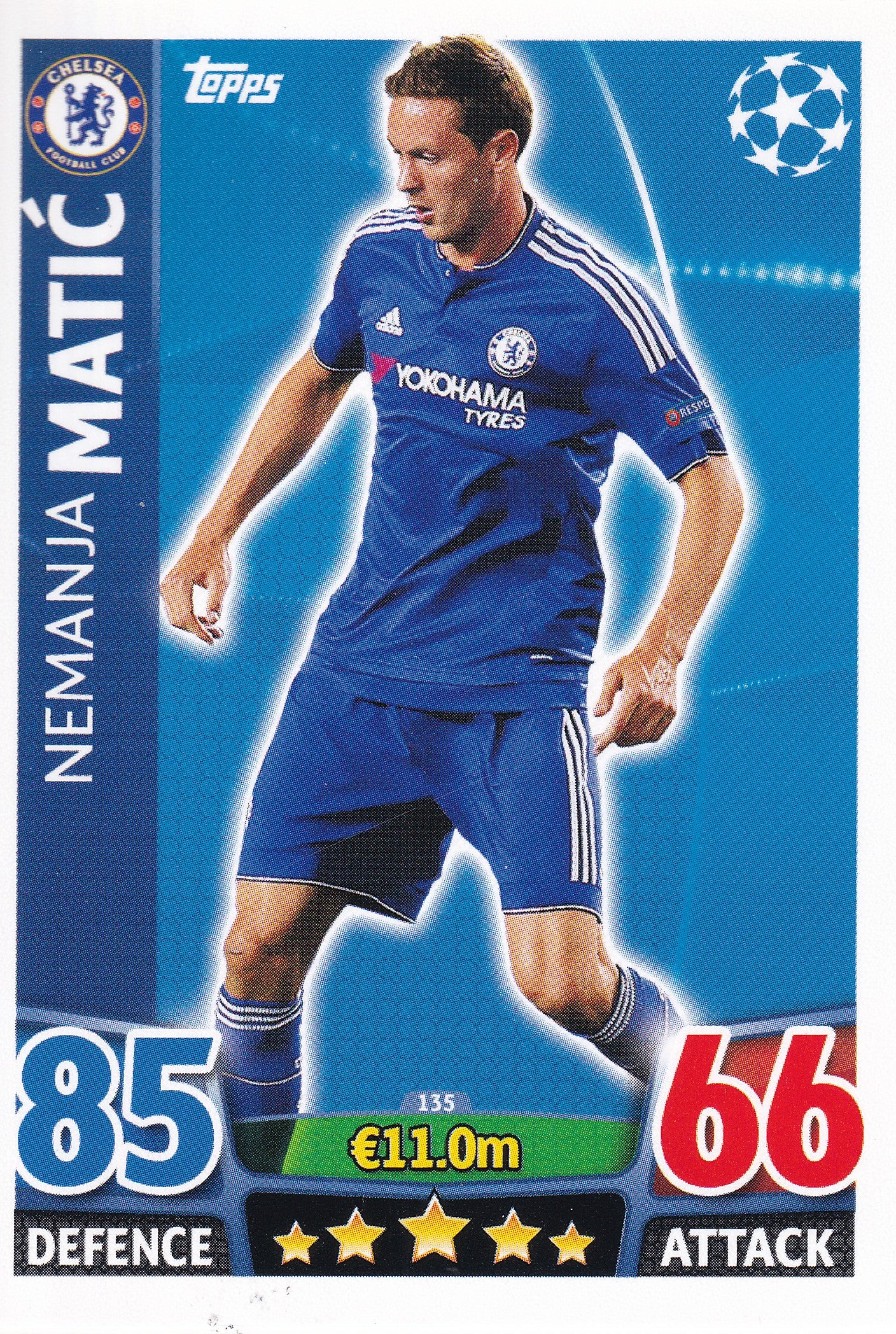 135. NEMANJA MATIC - CHELSEA