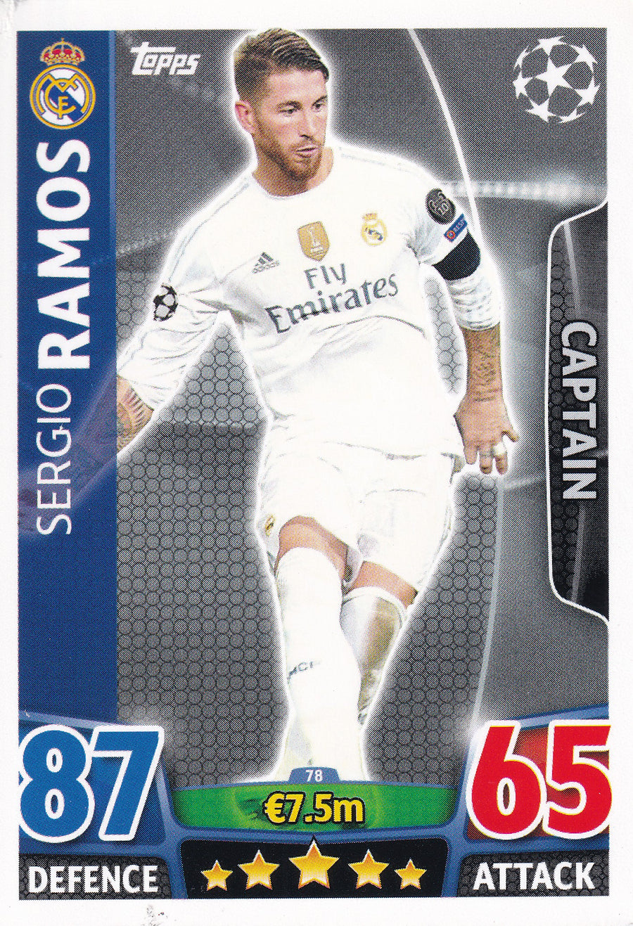 078. SERGIO RAMOS - REAL MADRID C.F.