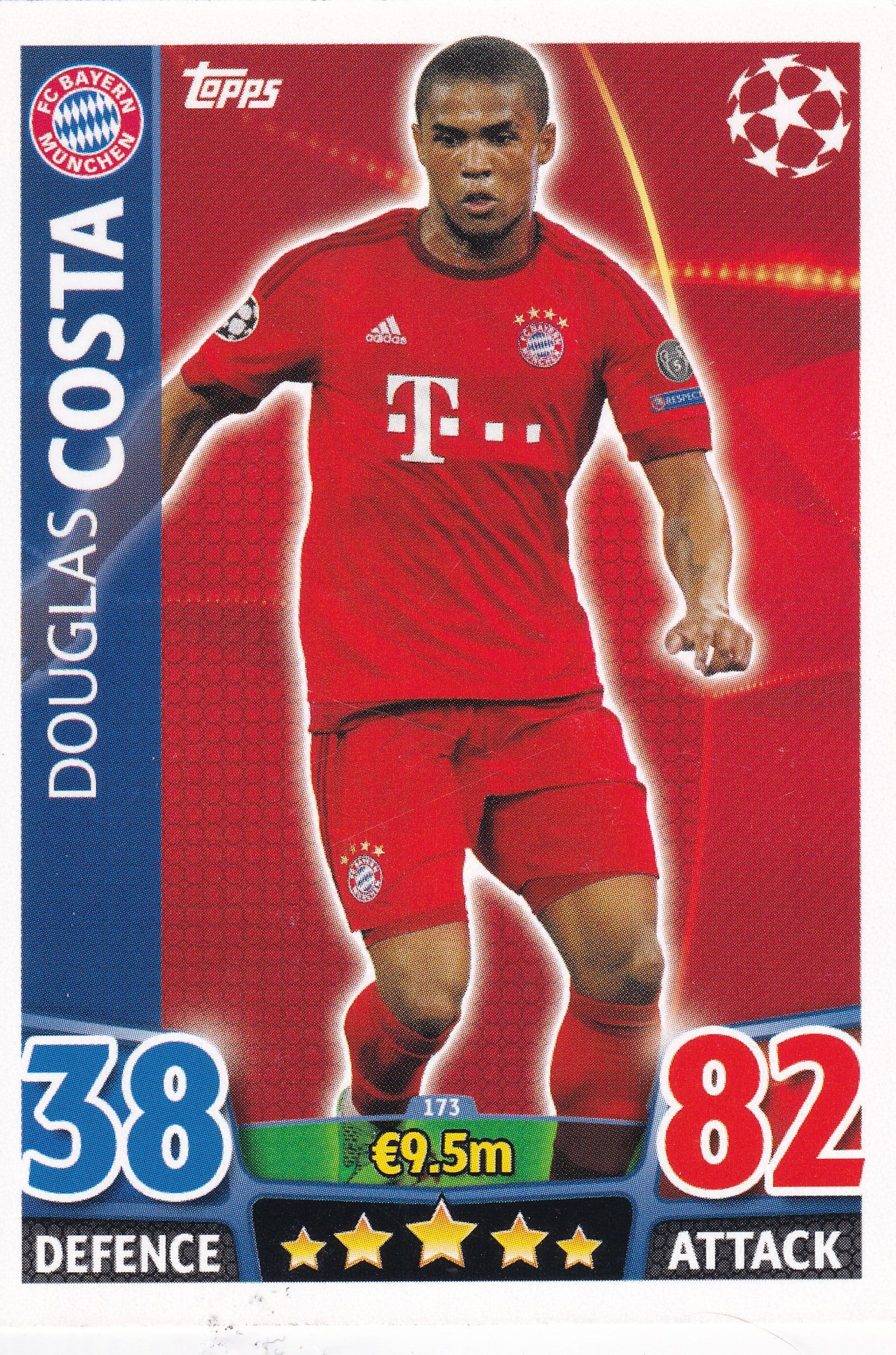 173. DOUGLAS COSTA - FC BAYERN MUNCHEN