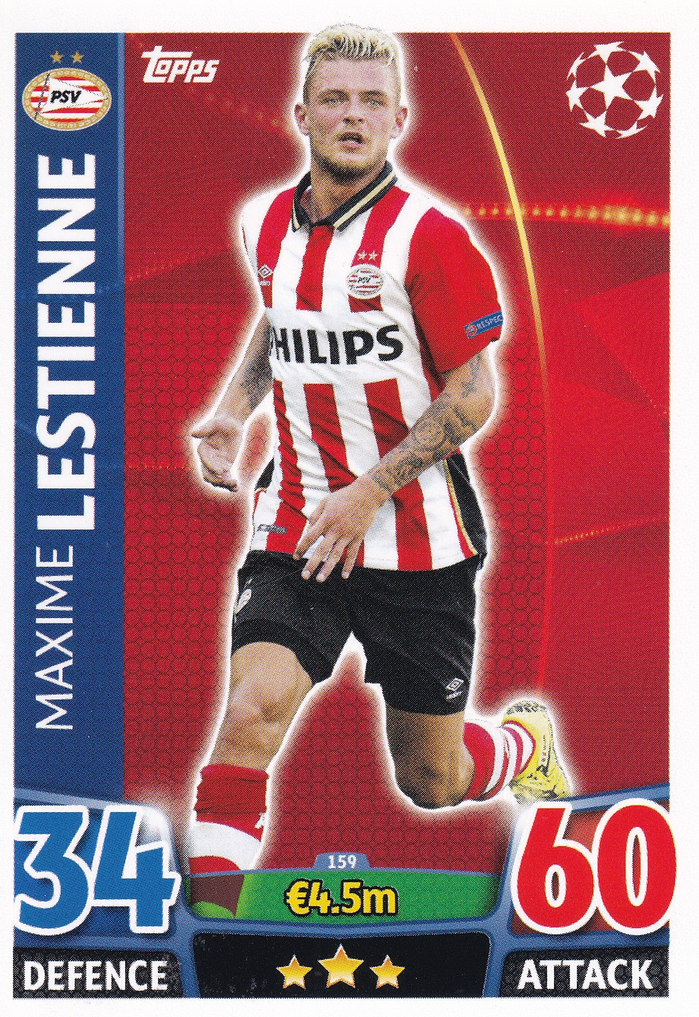 159. MAXIME LESTIENNE - PSV EINDHOVEN