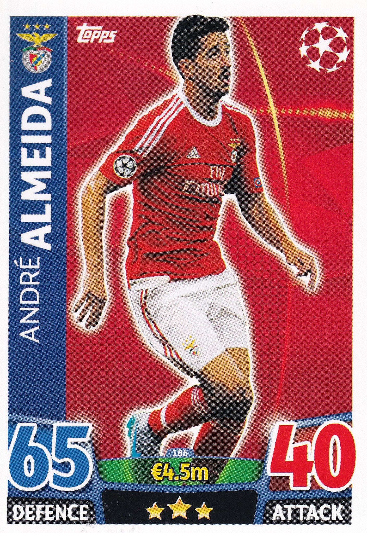 186. ANDRE ALMEIDA - SL BENFICA