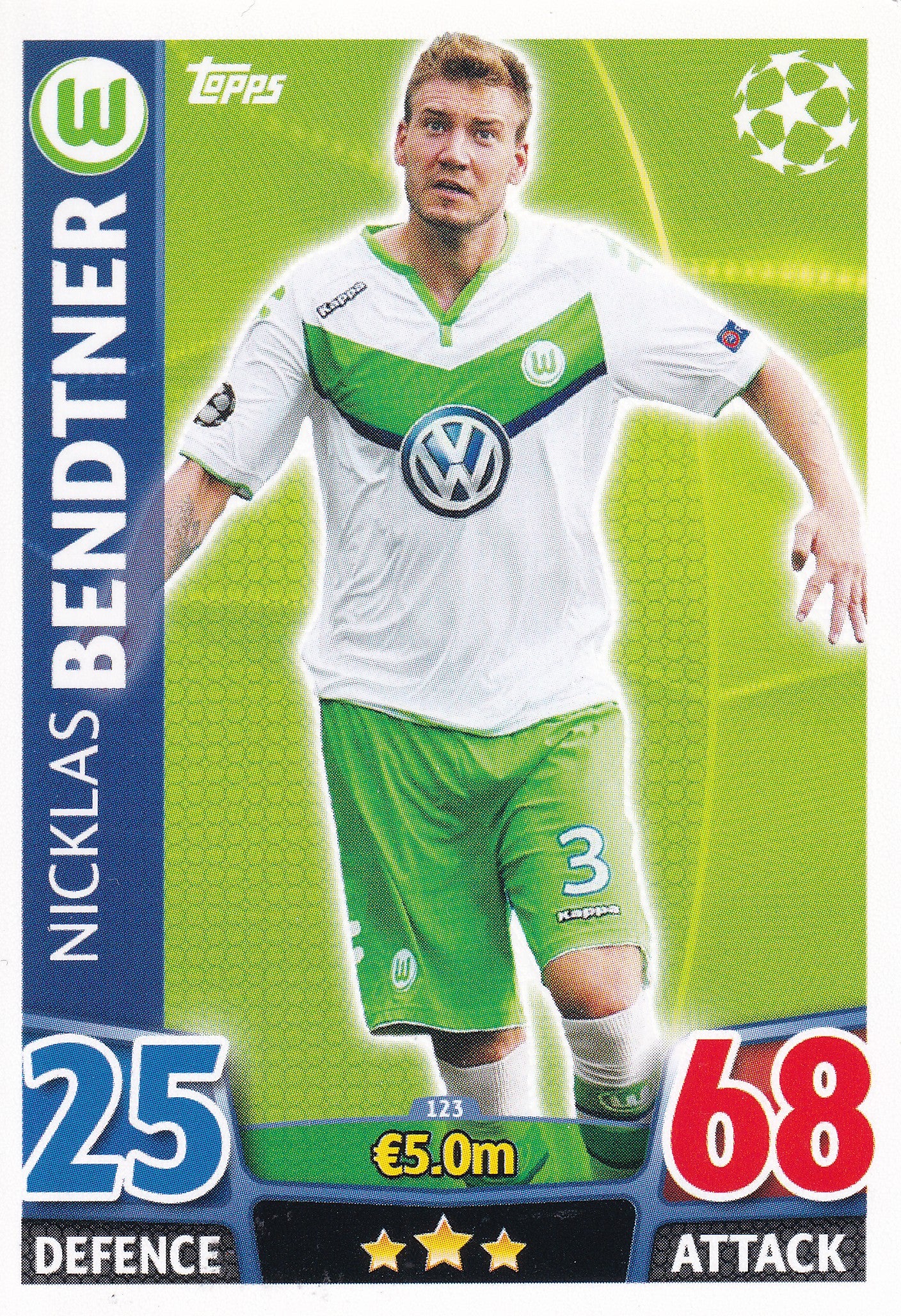 123. NICKLAS BENDTNER - WOLFSBURG