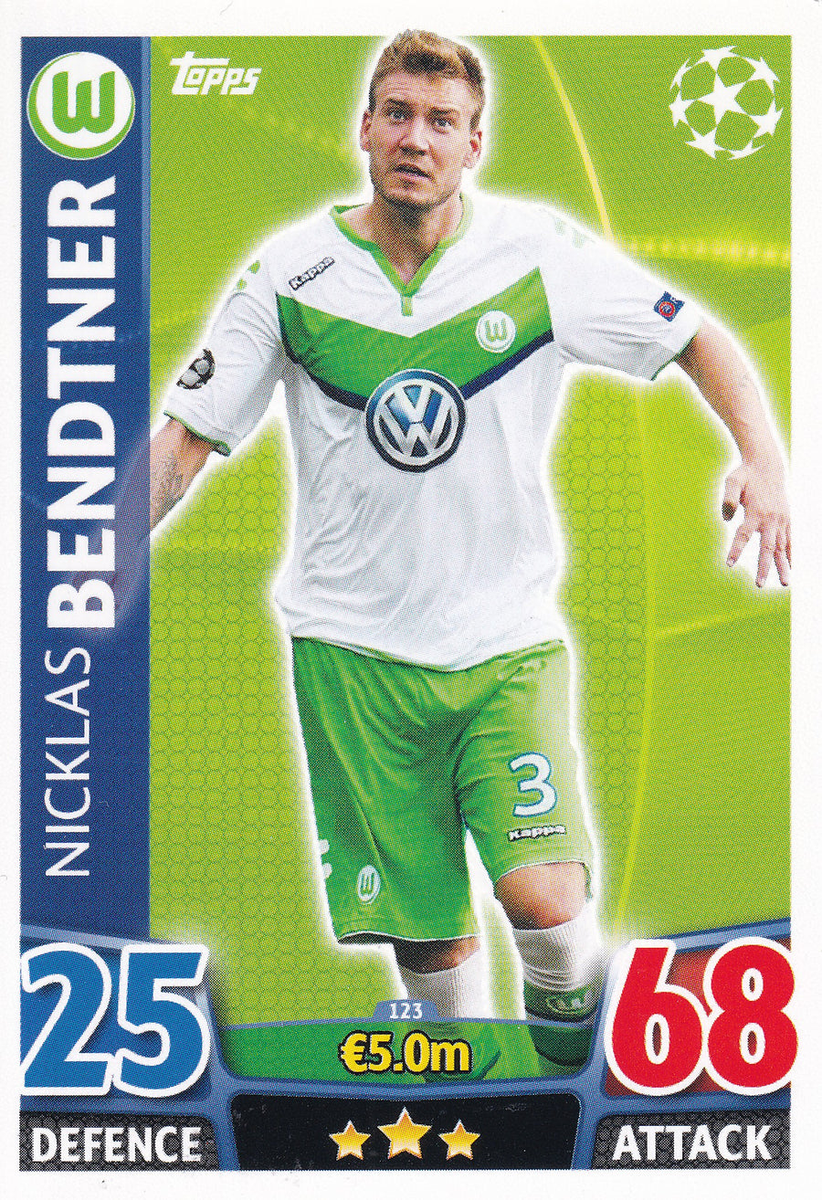 123. NICKLAS BENDTNER - WOLFSBURG