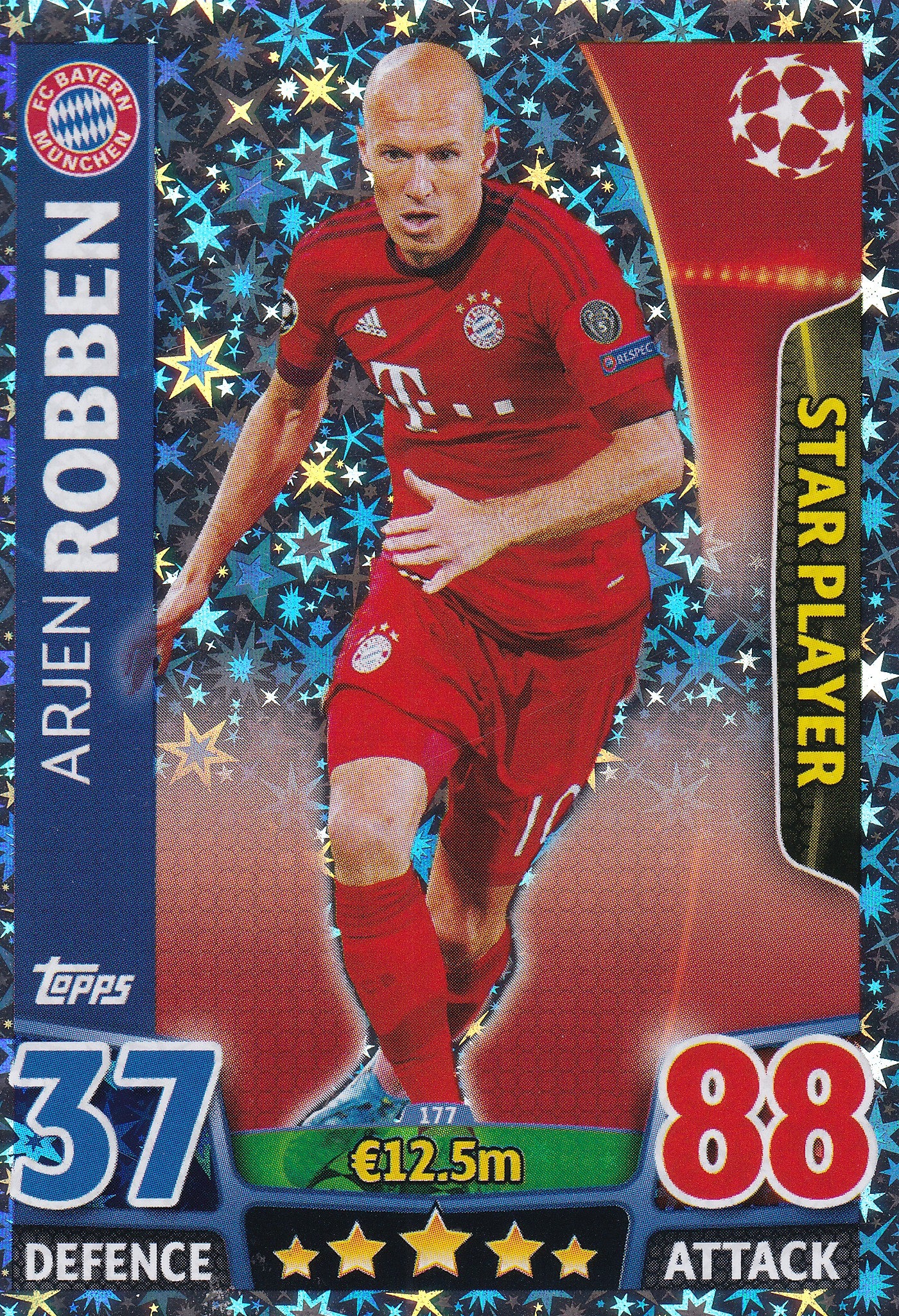 177. ARJEN ROBBEN - FC BAYERN MUNCHEN - STAR PLAYER