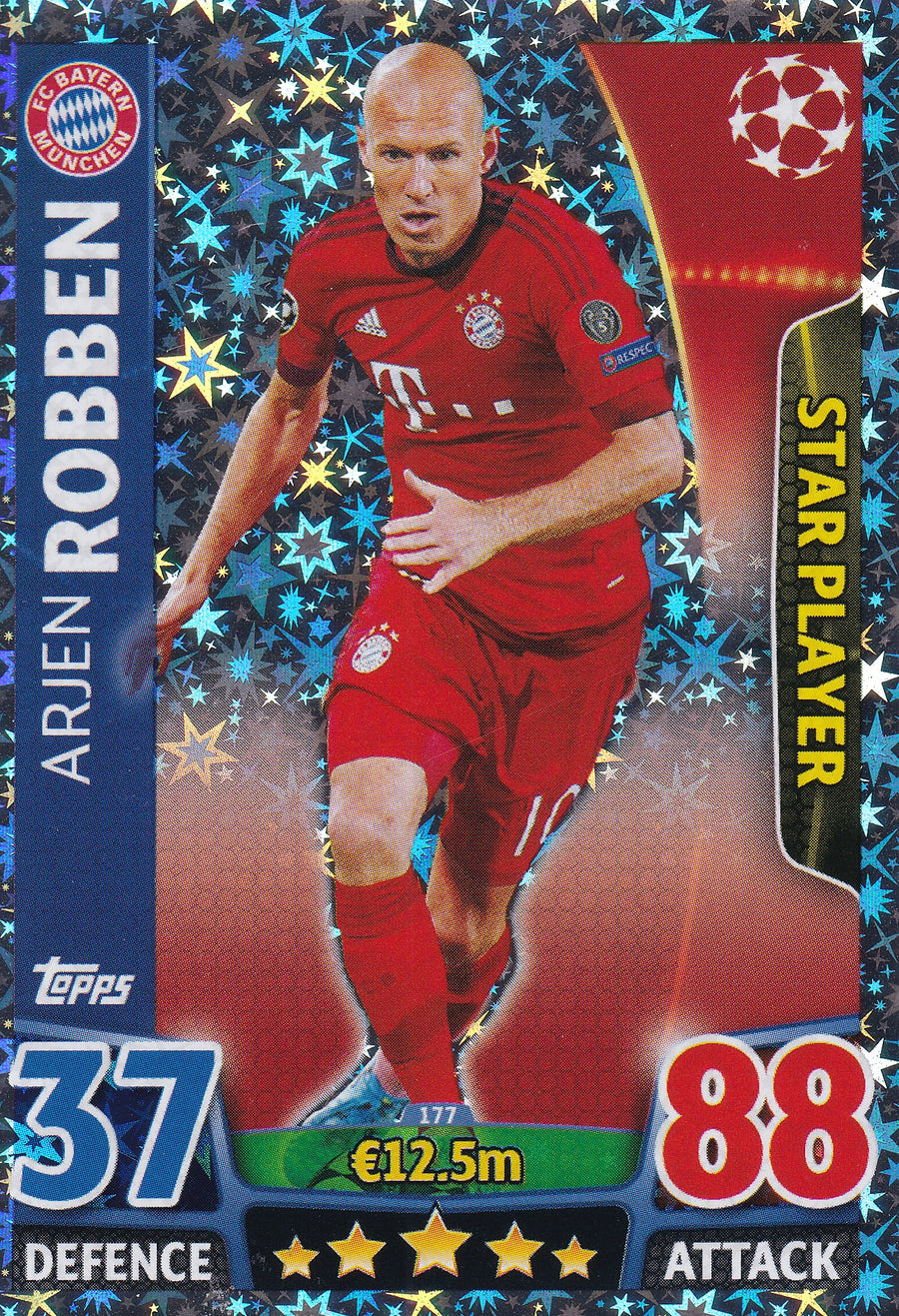 177. ARJEN ROBBEN - FC BAYERN MUNCHEN - STAR PLAYER