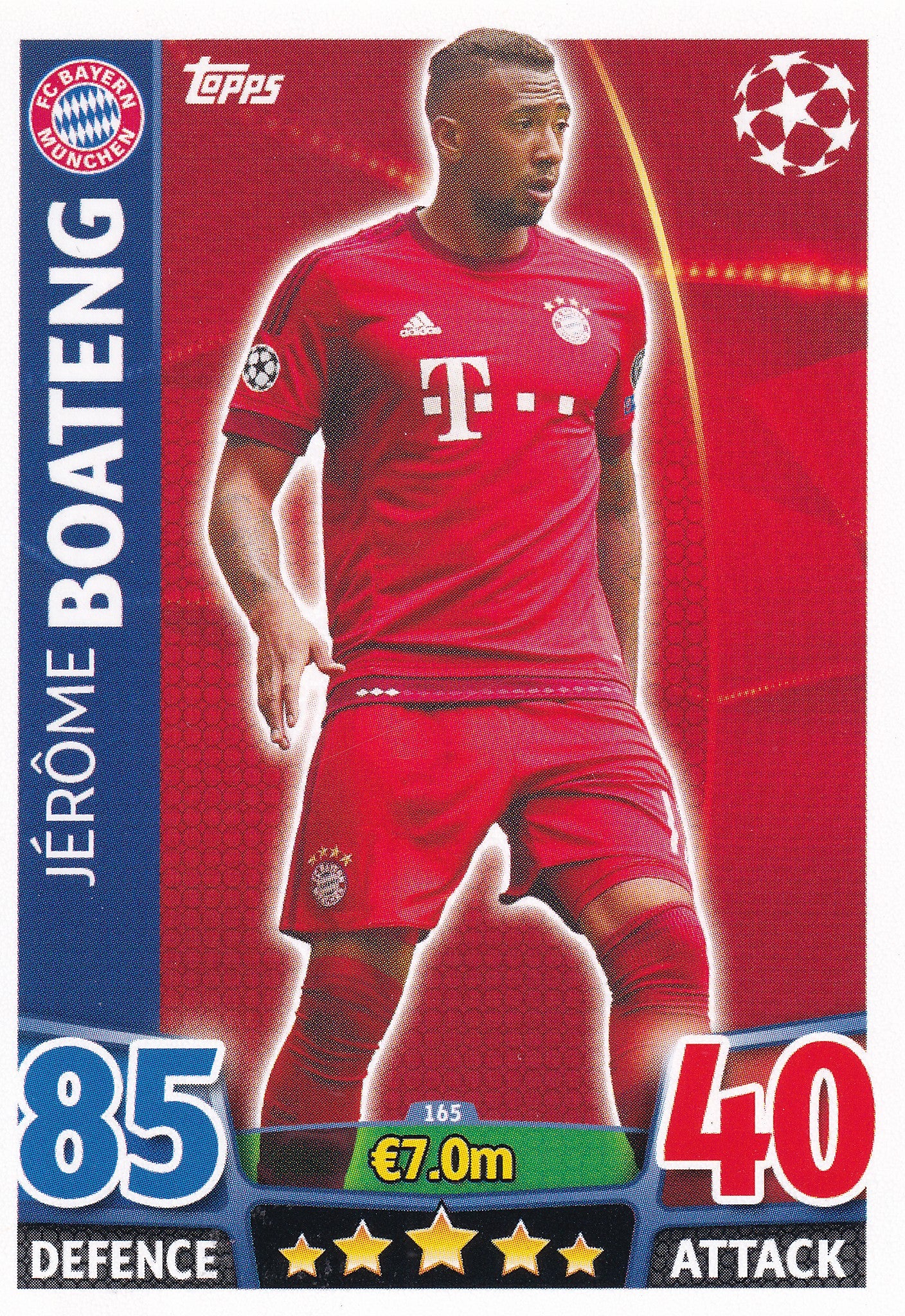 165. JEROME BOATENG - FC BAYERN MUNCHEN
