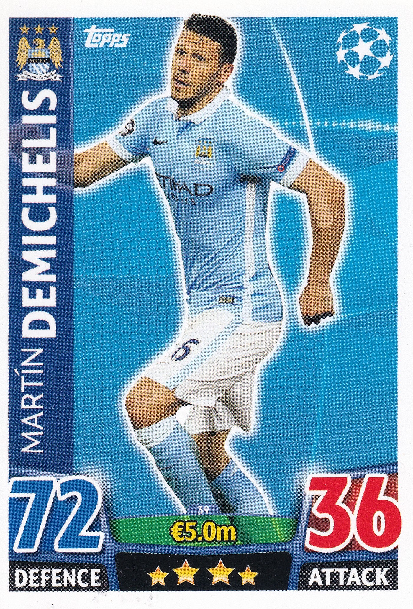 039. MARTIN DEMICHELIS - MANCHESTER CITY