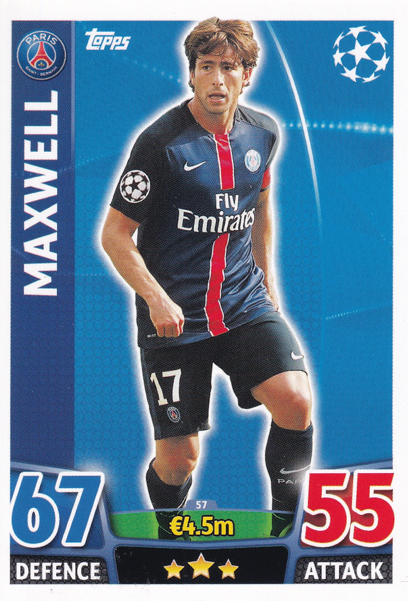 057. MAXWELL - PARIS SAINT-GERMAIN