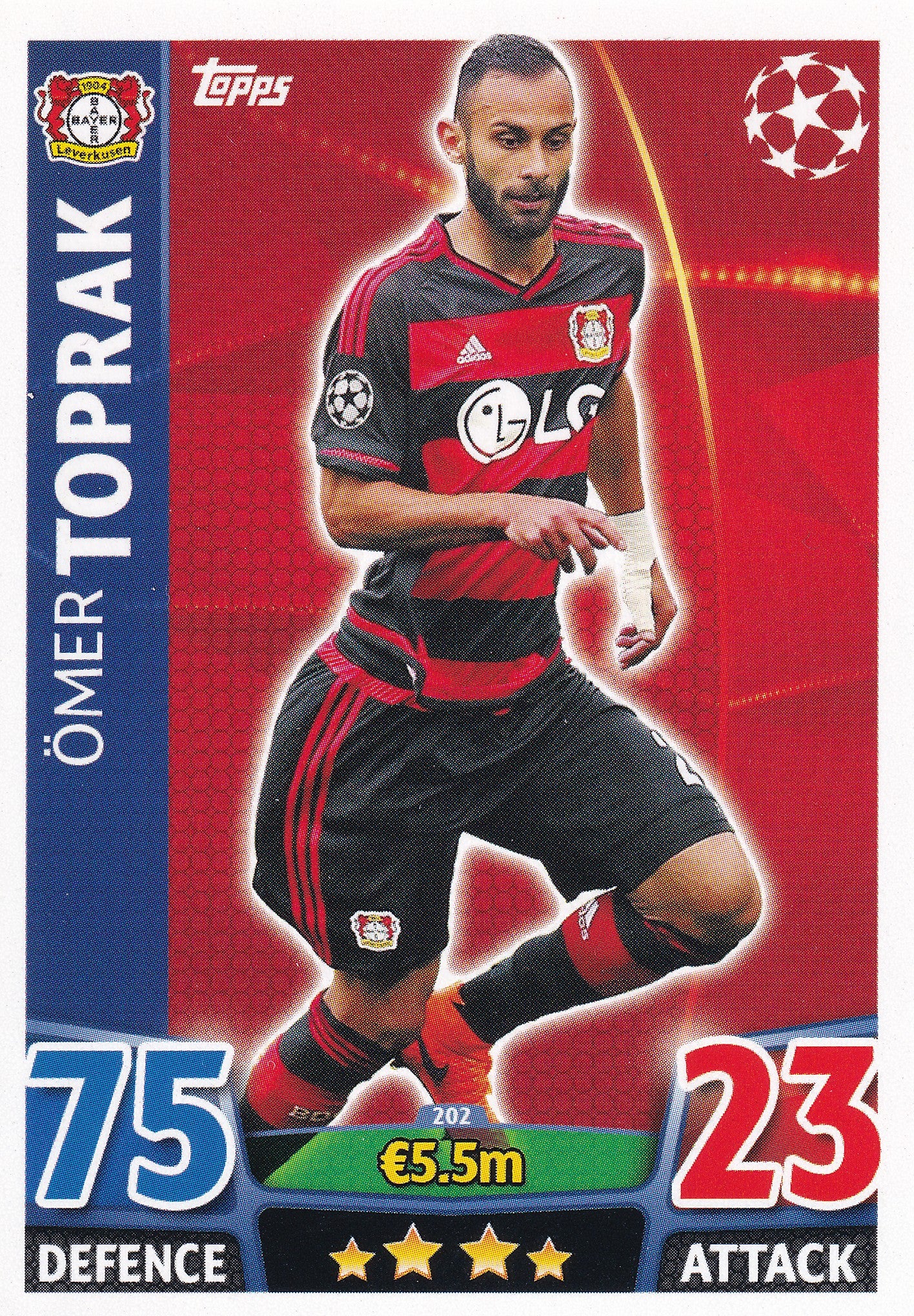 202. ÖMER TOPRAK - BAYER 04 LEVERKUSEN