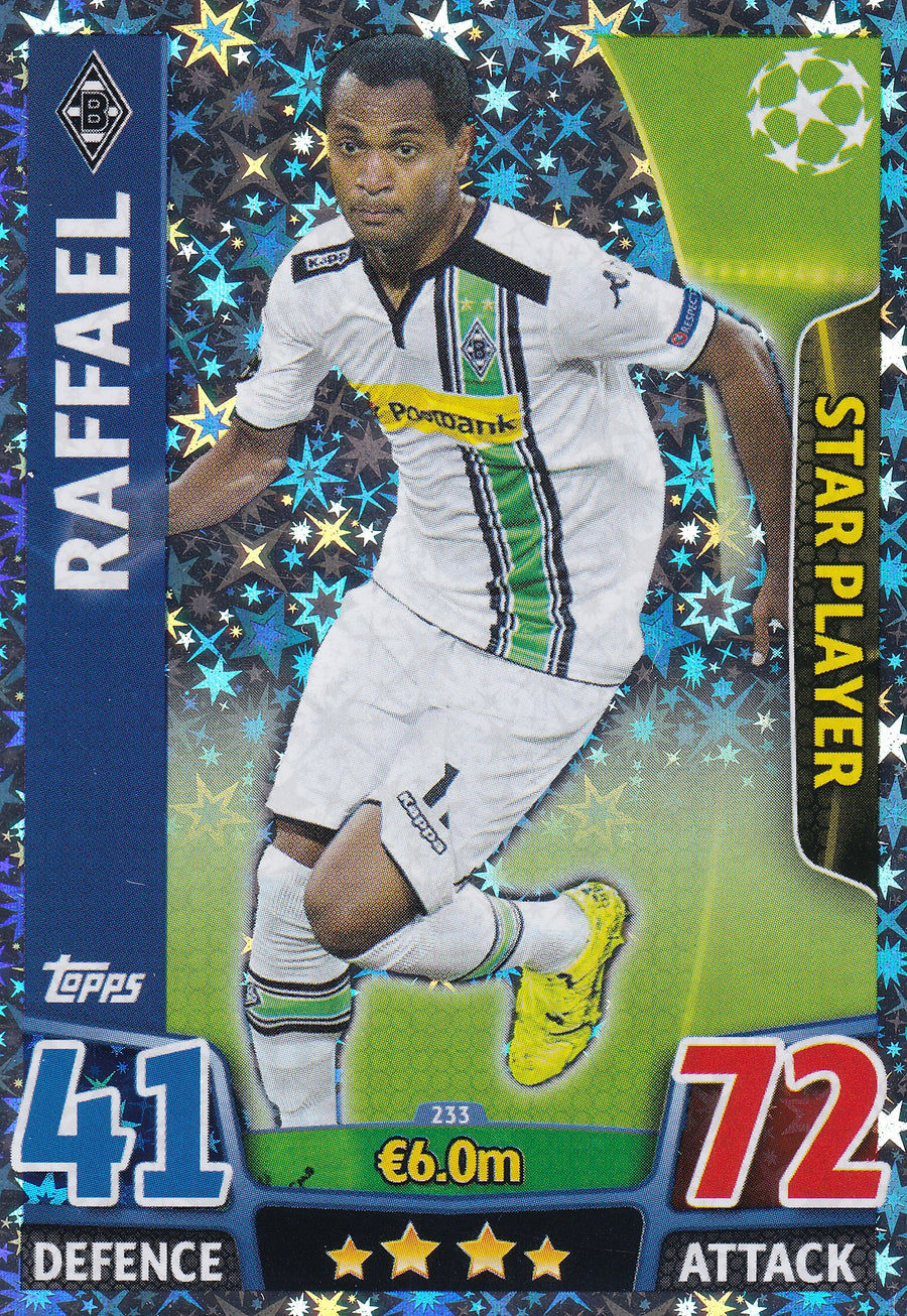 233. RAFFAEL - BORUSSIA MONCHENGLADBACH - STAR PLAYER